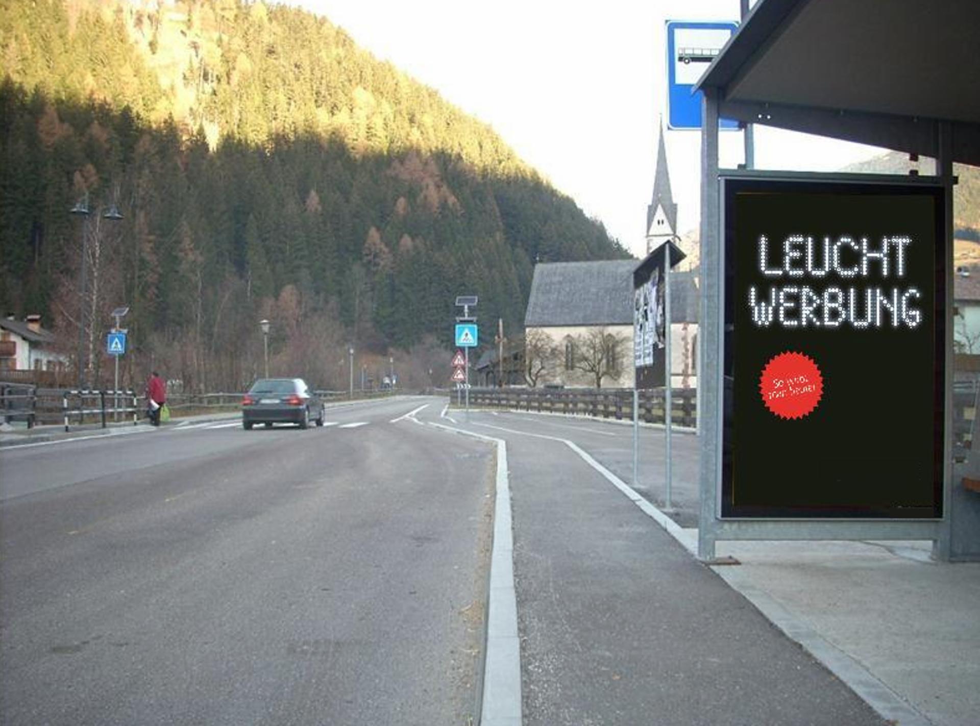 Impianto PENSILINA a Sarentino, in zona Kindergarten Astfeld