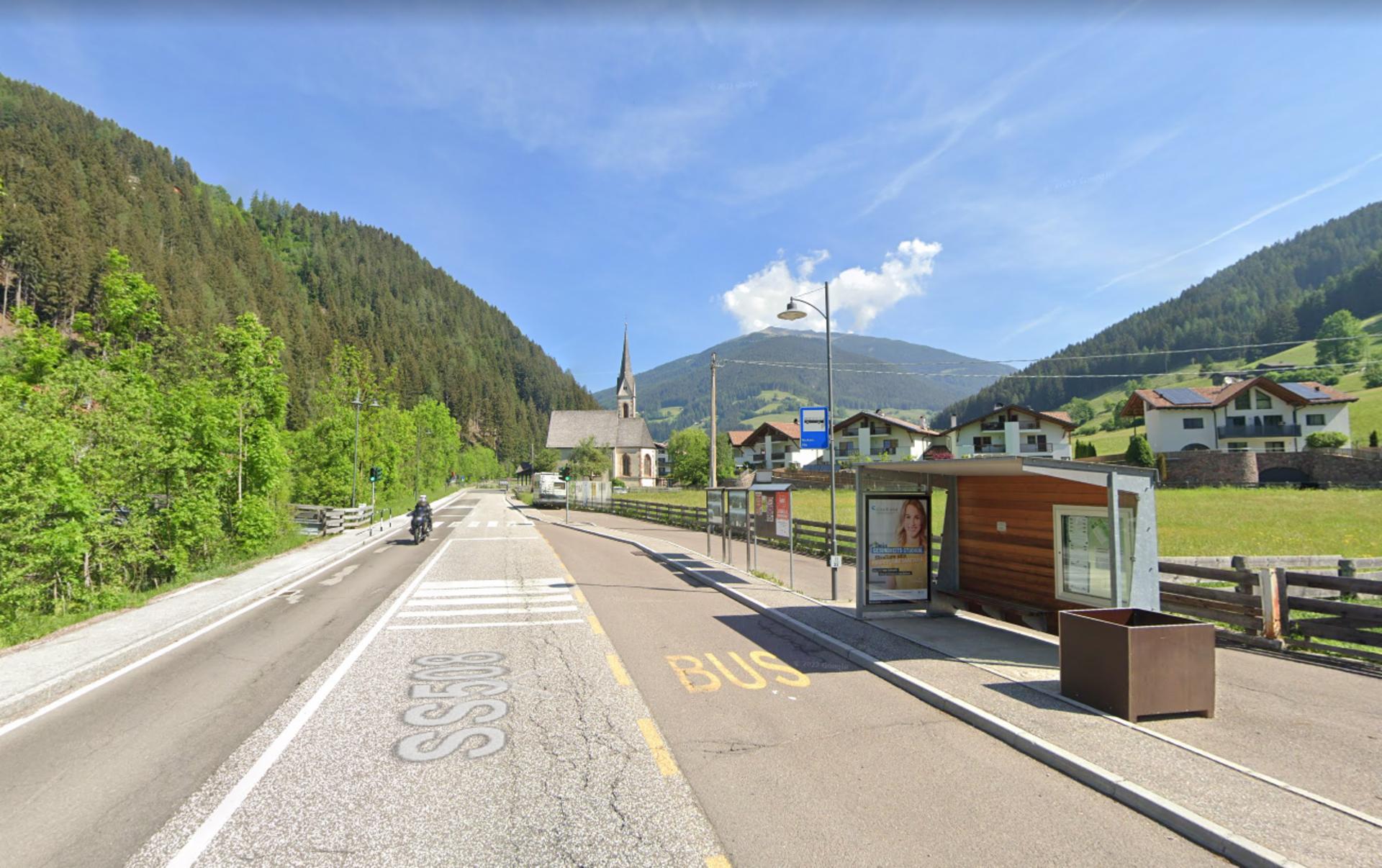 Impianto PENSILINA a Sarentino, in zona Kindergarten Astfeld