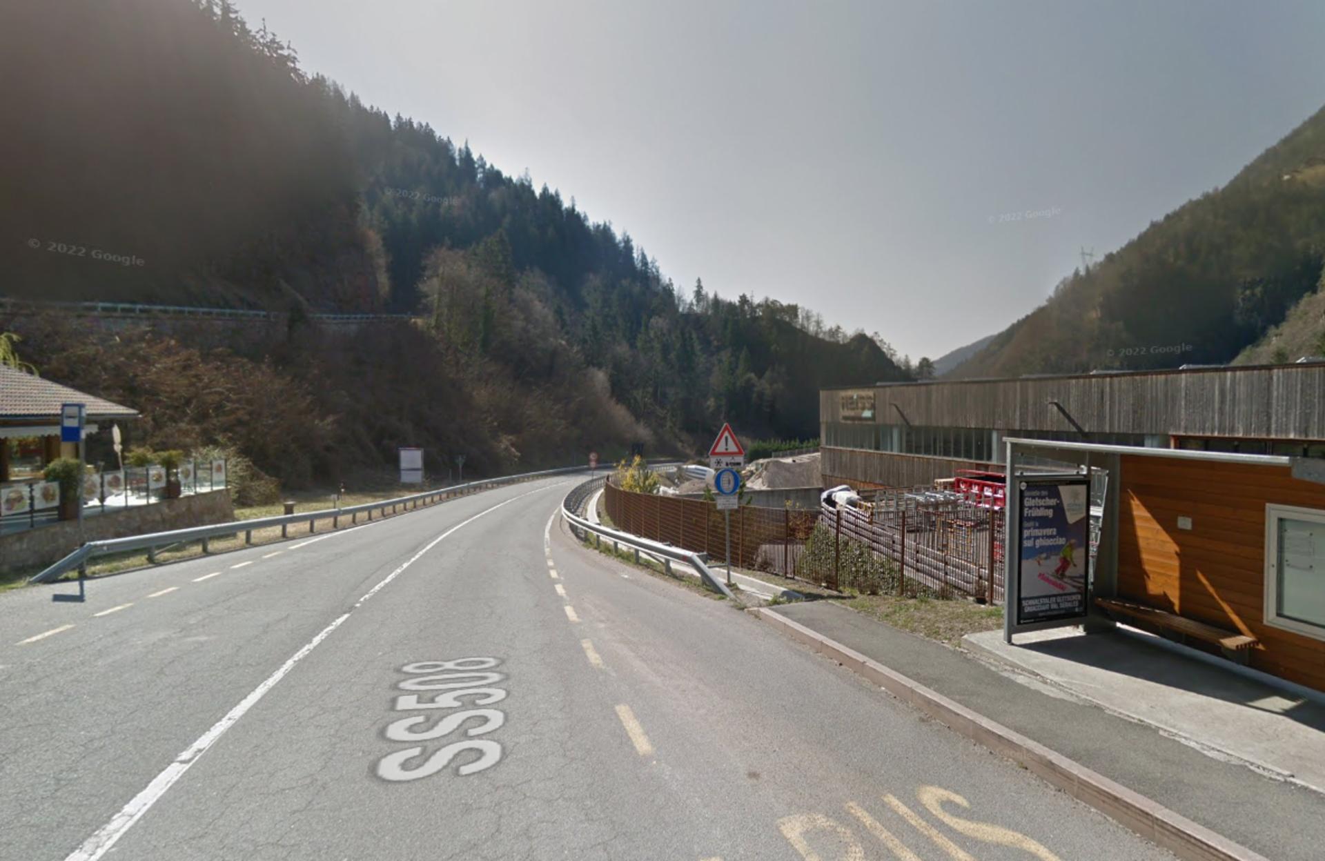 Impianto PENSILINA a Sarentino, in zona Abzweigung Wangen - Bivio Vanga