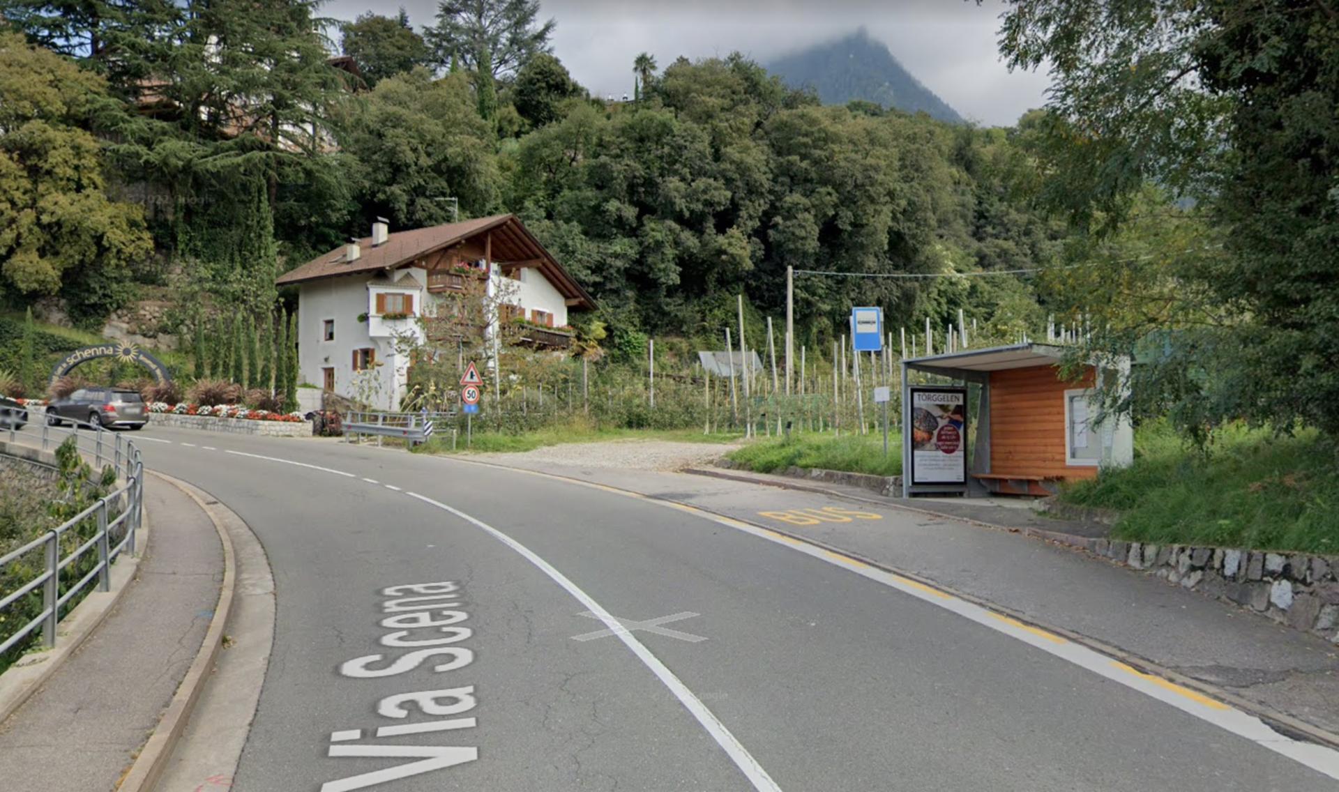 Impianto PENSILINA a Merano, in zona Schloss Labers - Castel Labers