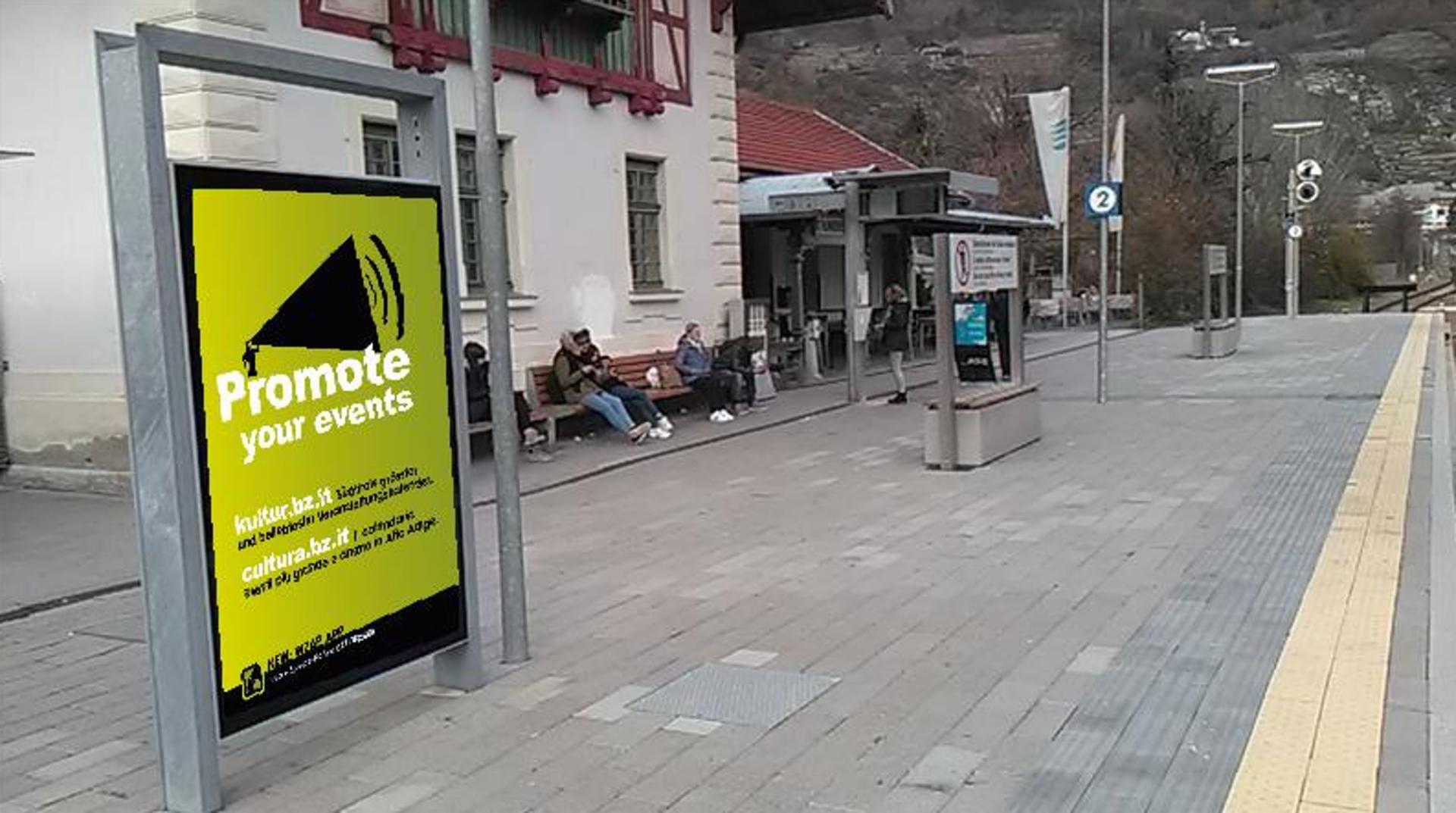 Impianto PENSILINA a Silandro, in zona Bahnhofcafé