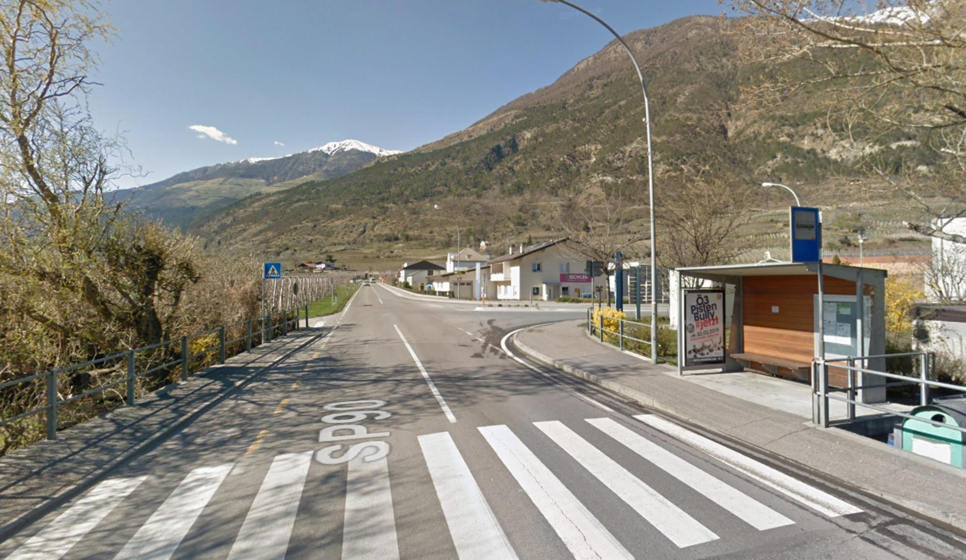 Impianto PENSILINA a Silandro, in zona Bar GEPA