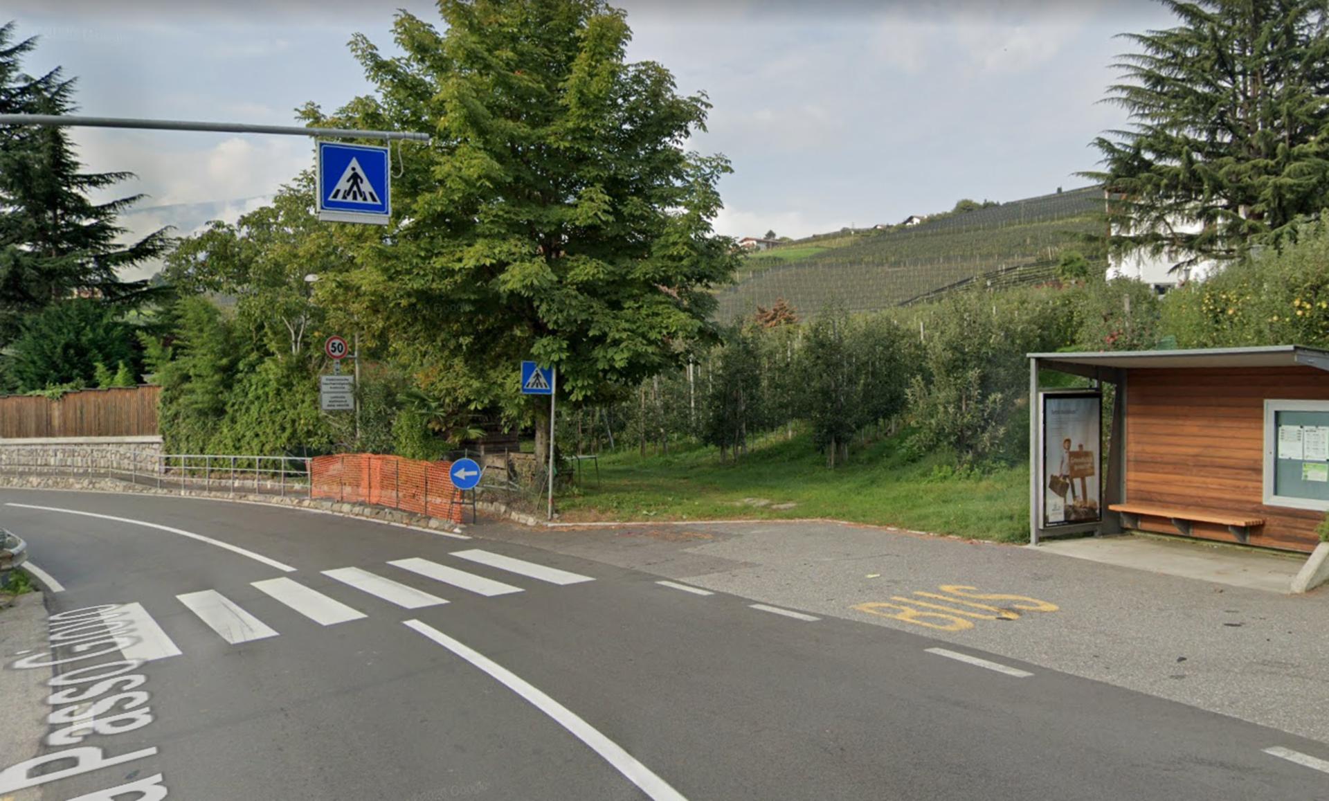 Impianto PENSILINA a Tirolo, in zona Hotel Golserhof