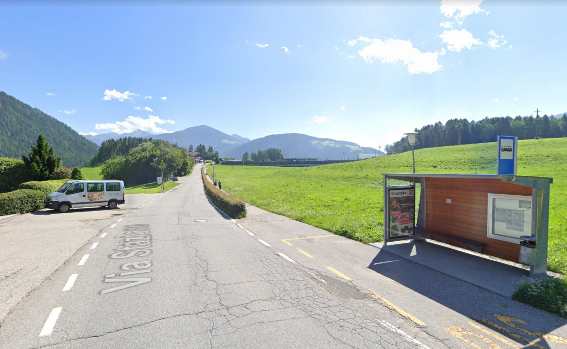 Impianto PENSILINA a Valdaora, in zona Freischwimmbad Olang