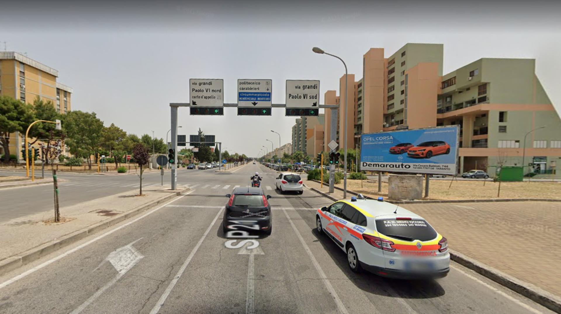 Impianto 6 X 3 a Taranto, in zona Giardini 