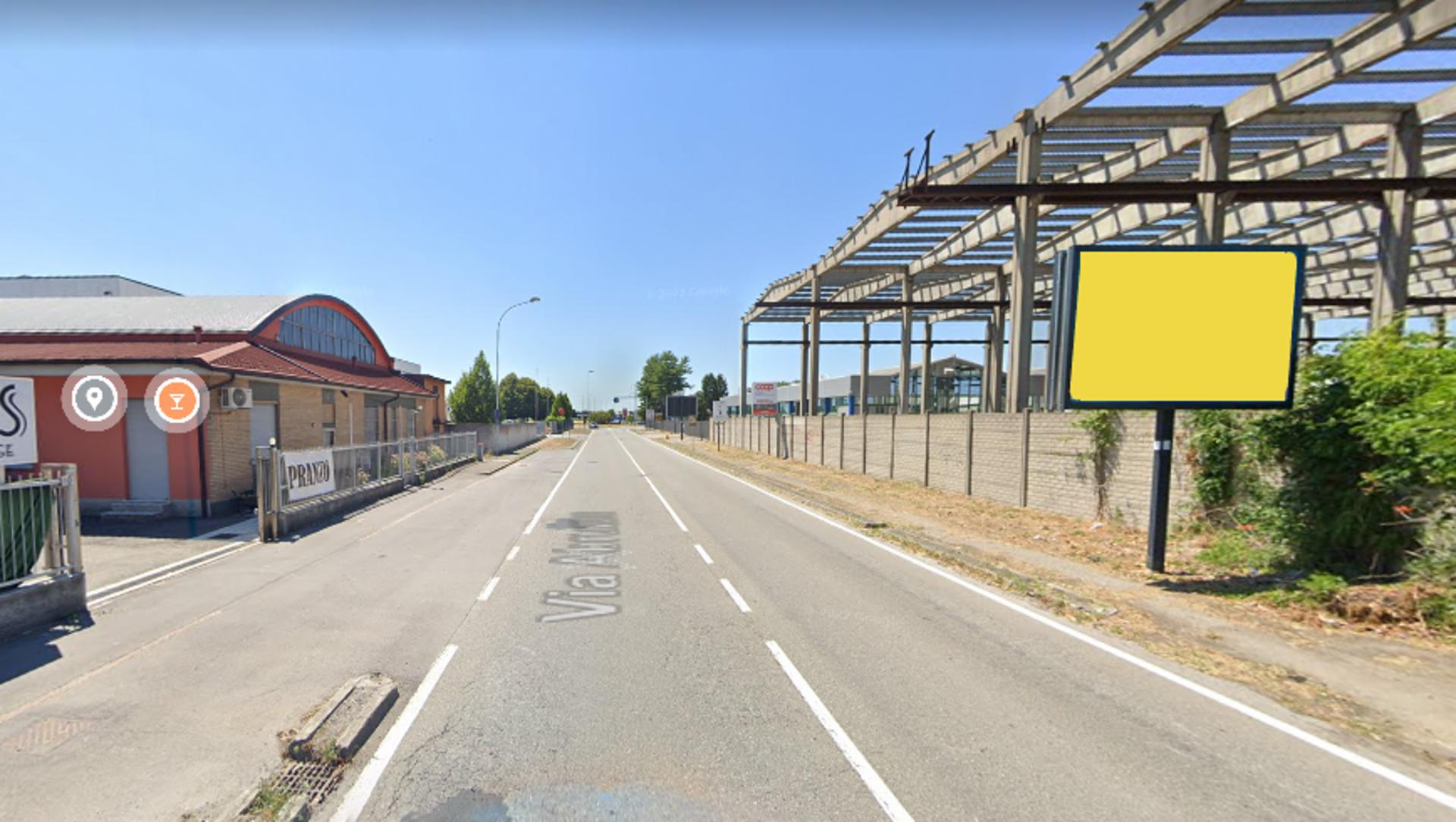 Impianto a S.P. 28 DIR. KM 0+ 513 SX DIR. PIEVE EMANUELE  Opera