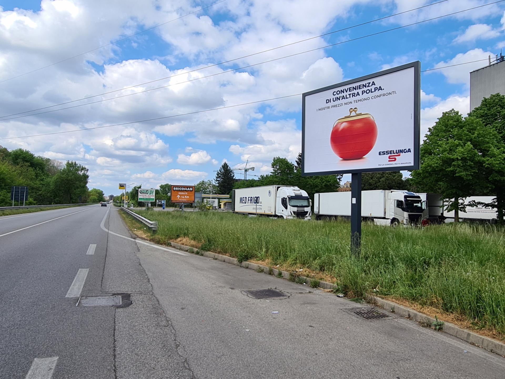 Impianto a S.S. 9 KM 316+030 LATO DX USCITA ESSELUNGA  San Giuliano Milanese