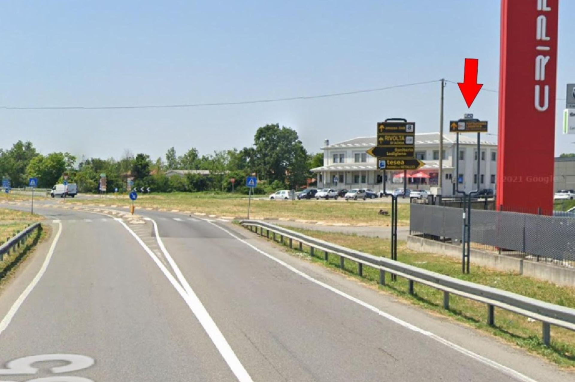 Impianto a S.P. 185 Km. 1+112/sx  Arzago d'Adda