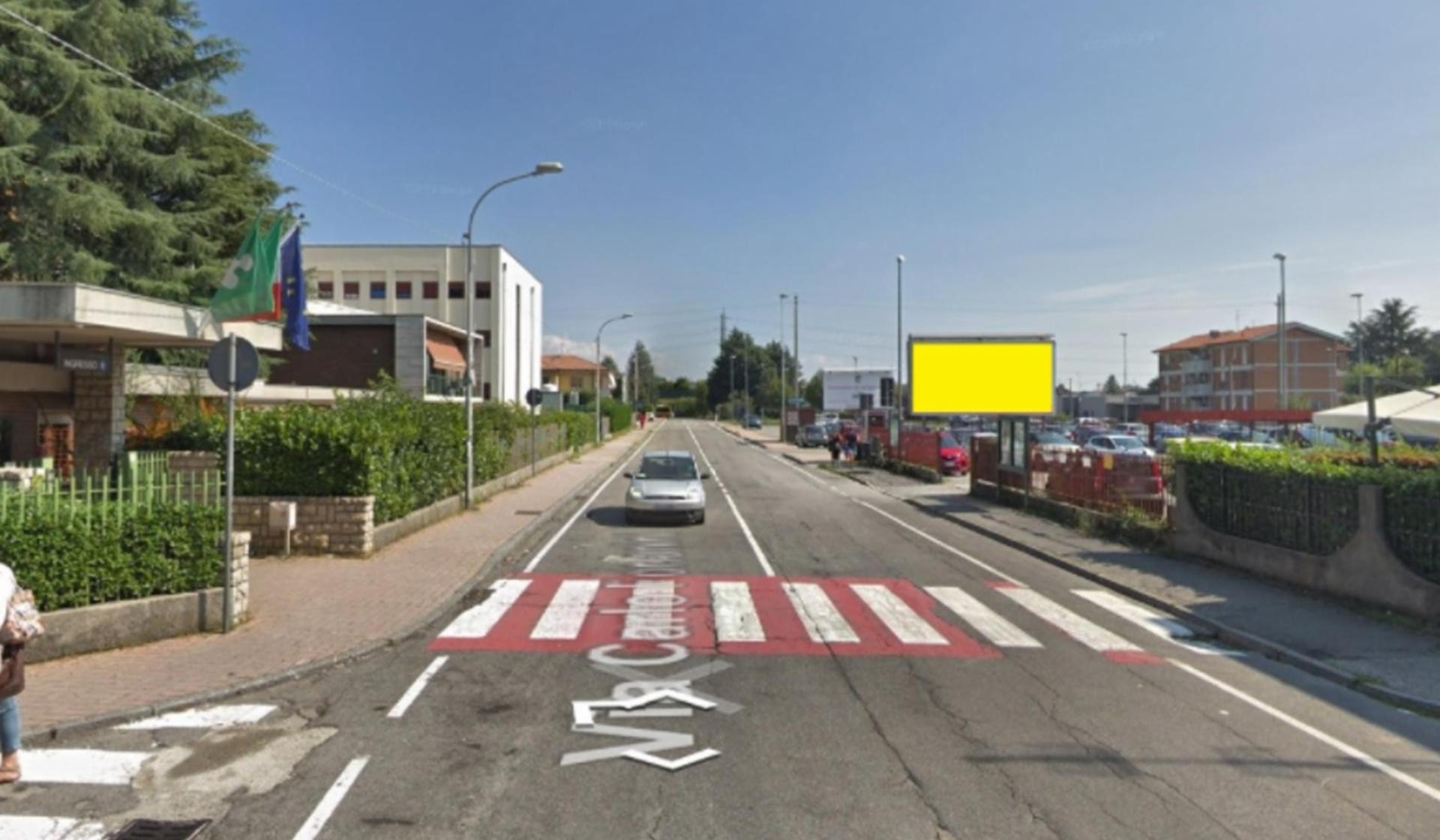 Impianto 6 X 3 a Ponte San Pietro, in zona Istituto Tecnico Commerciale 