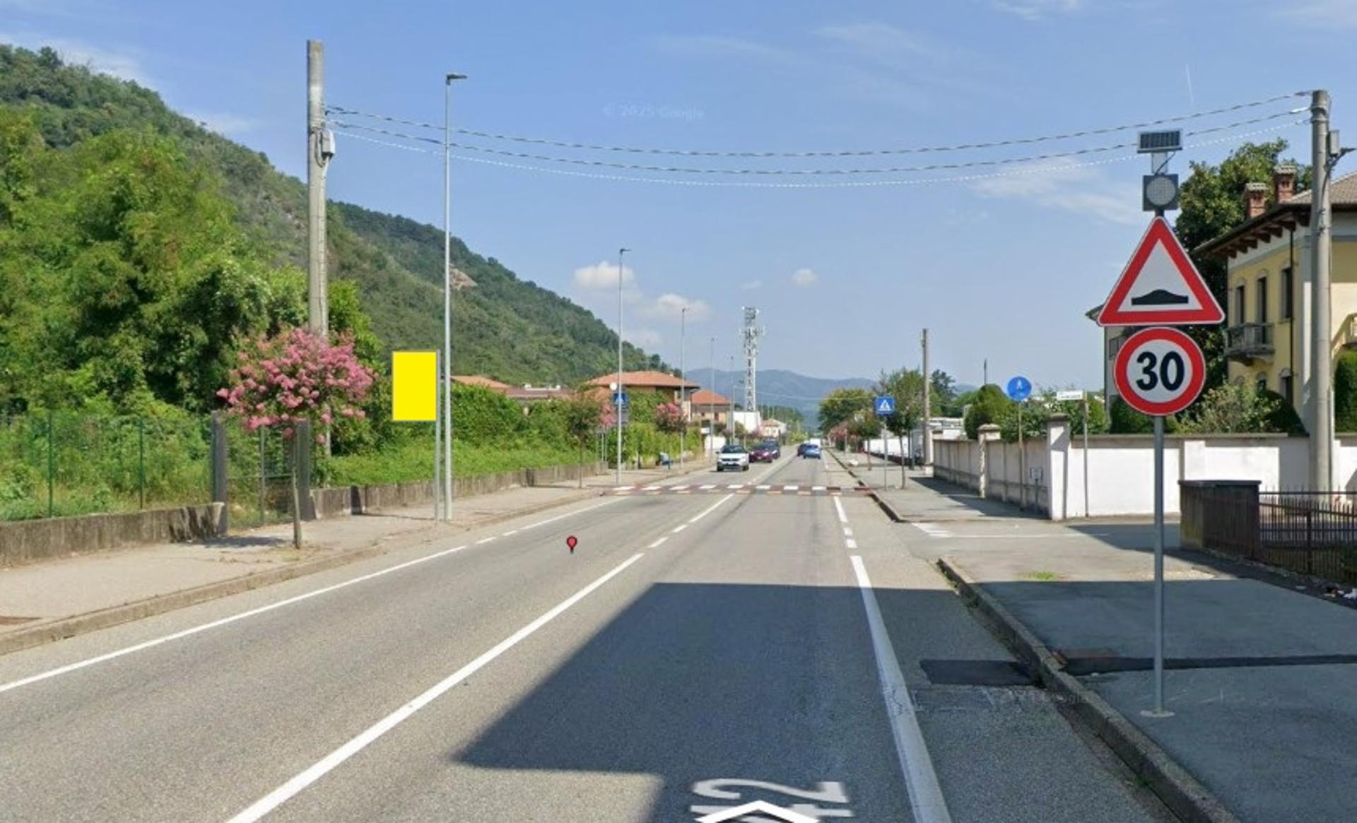 Impianto CARTELLONISTICA a Gattinara, in zona Ex Colonia Elioterapica