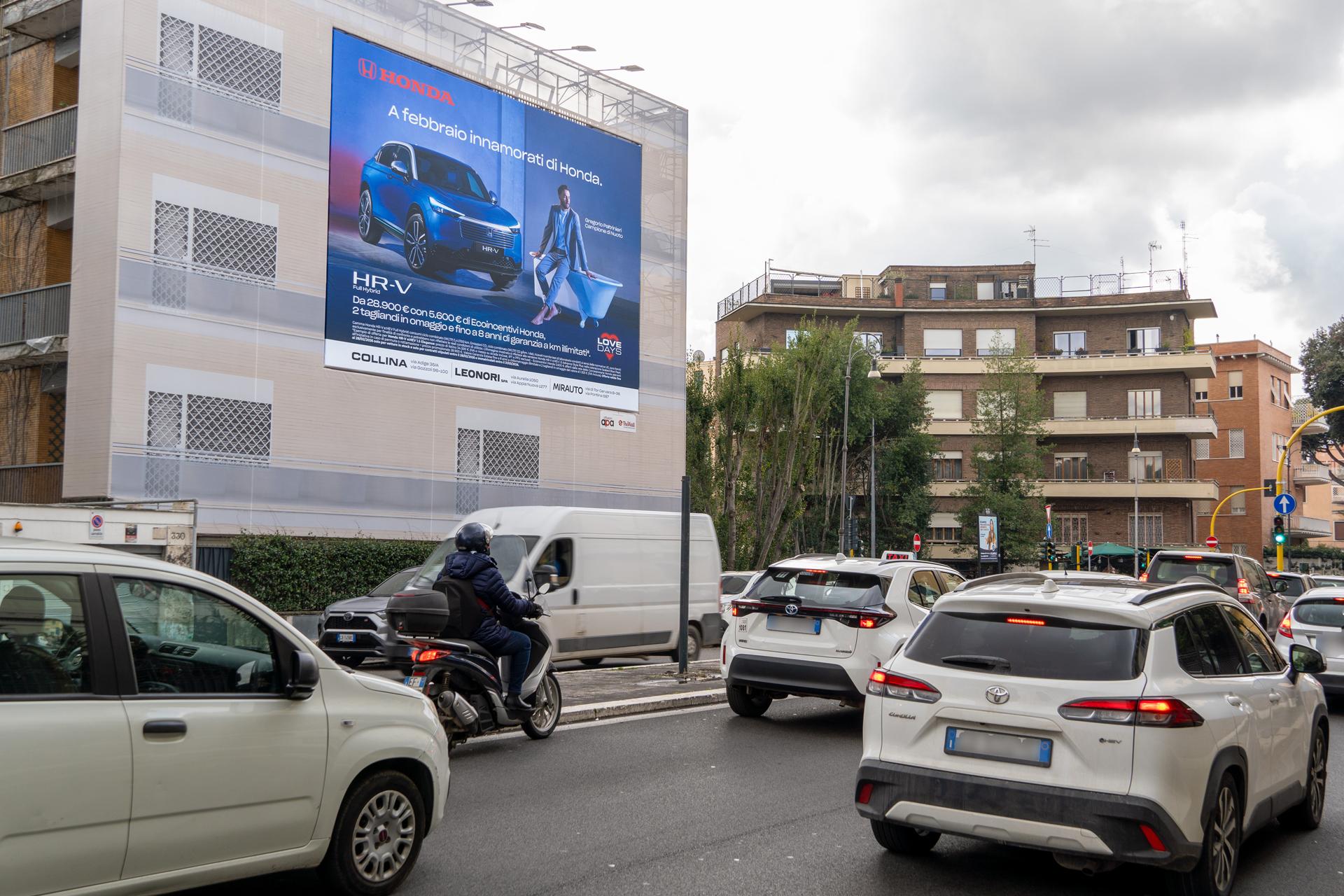 Impianto a VIA SALARIA - ang. Via Chiana  Roma
