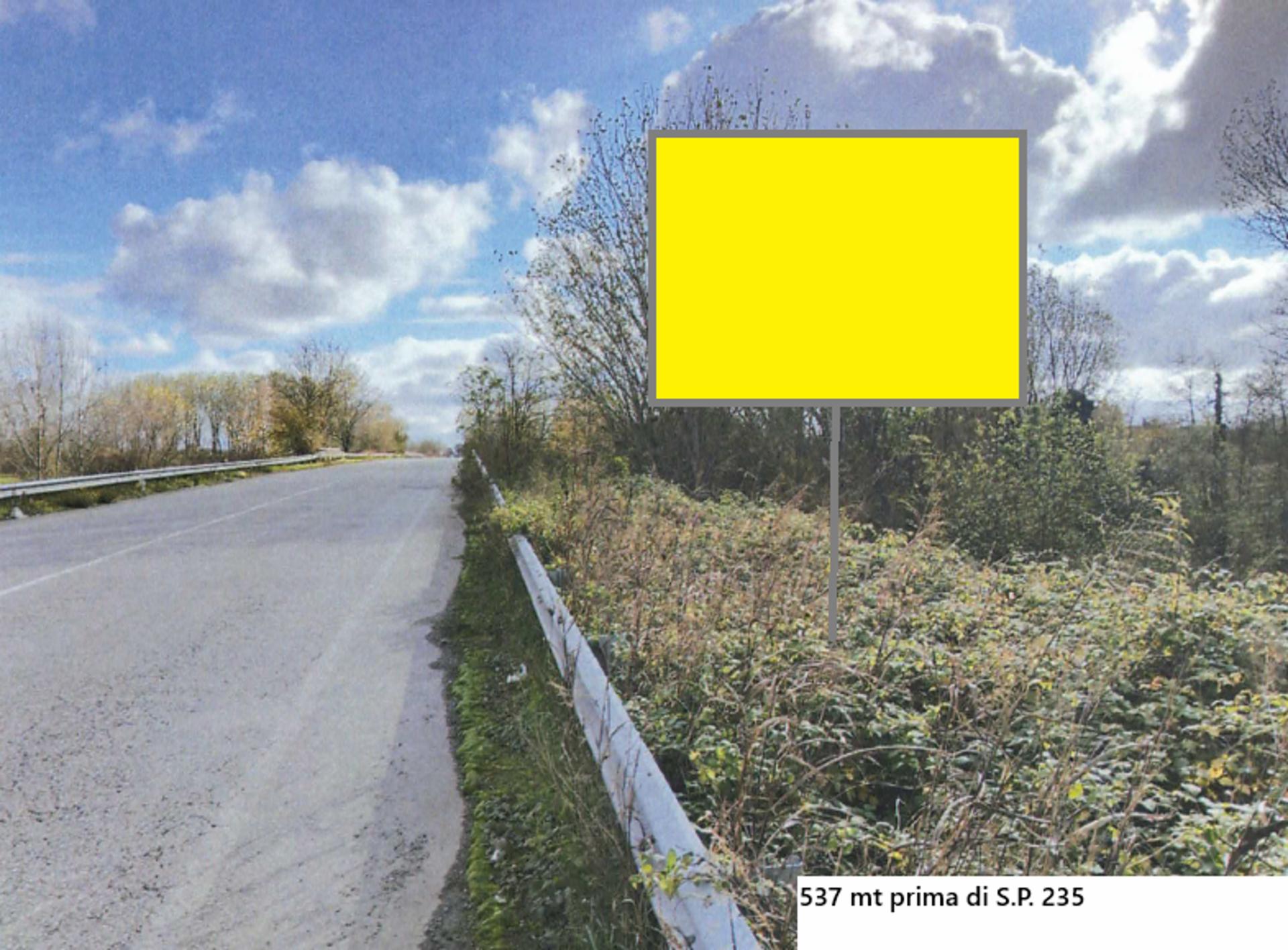 Impianto a S.P. 412 VAR 537 MT PRIMA DI S.P 235  Villanterio