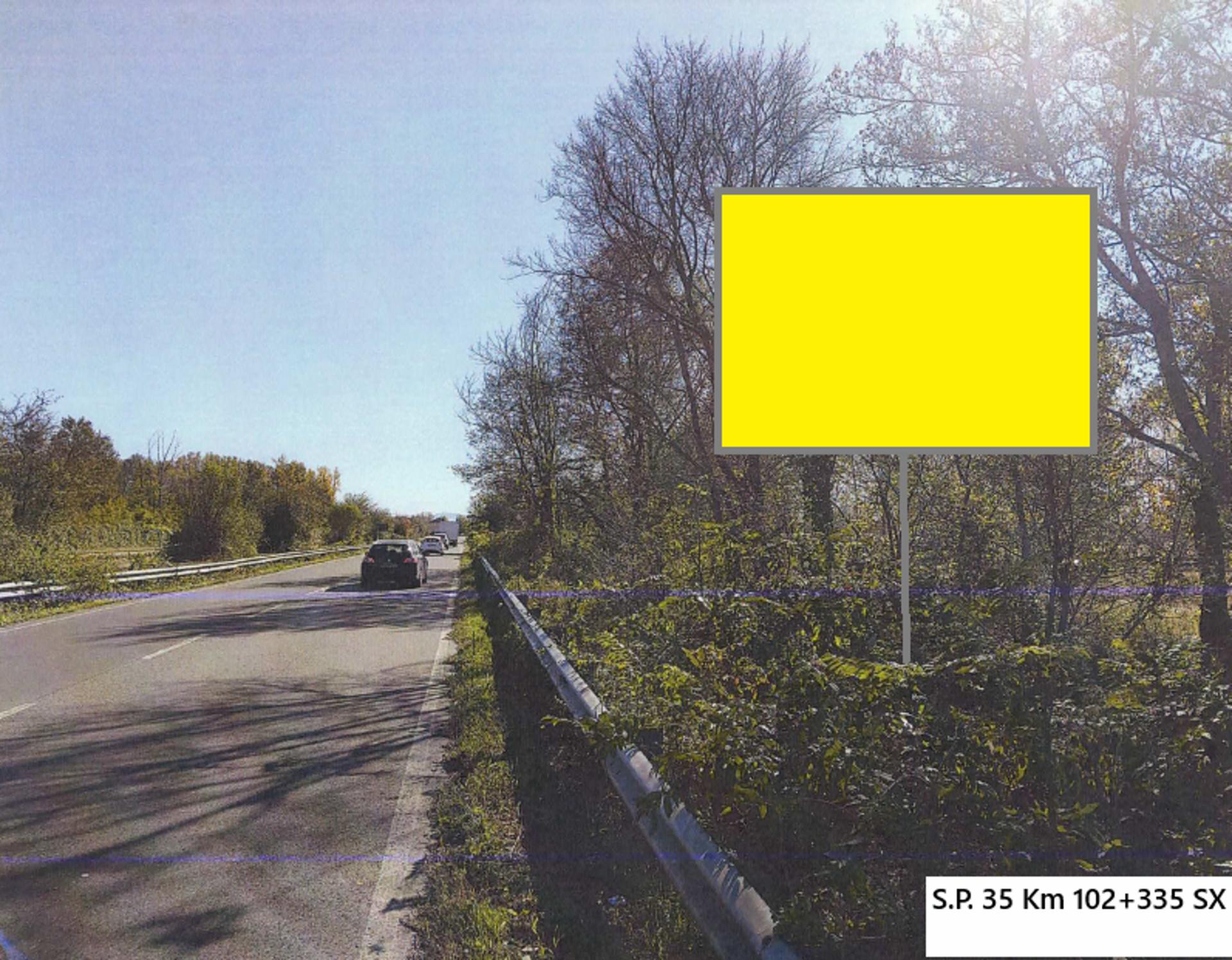 Impianto a S.P. 35 Km 102+335 SX  Vellezzo Bellini