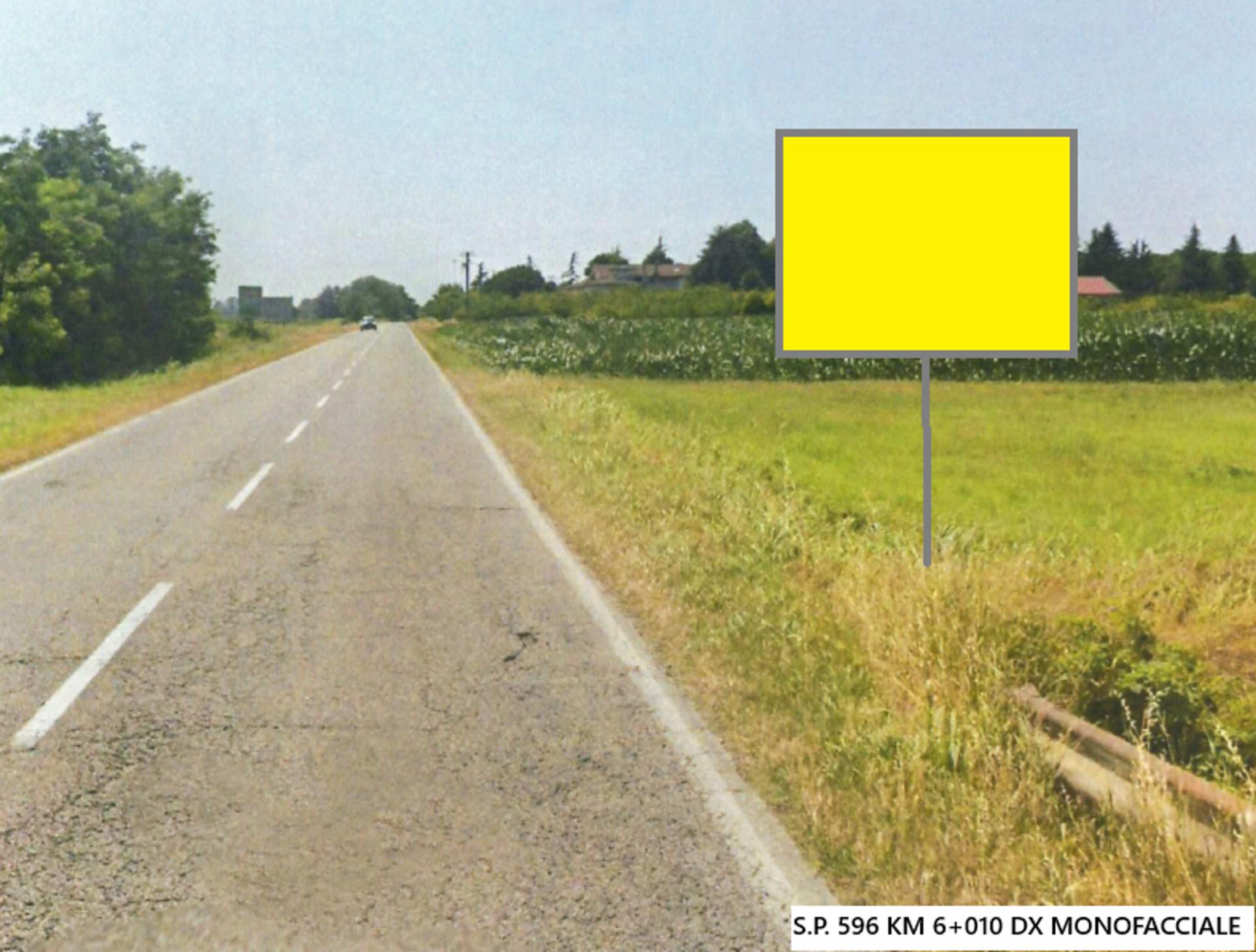 Impianto a S.P. 596 KM 6+010 DX  Villanova d'Ardenghi