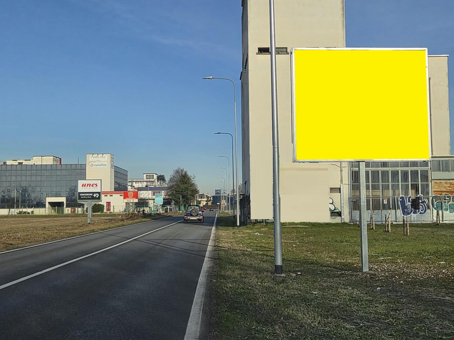 Impianto a Via Buozzi 135 mt dopo uscita posteriore supermercato Conad dir. Centro città  Vimodrone