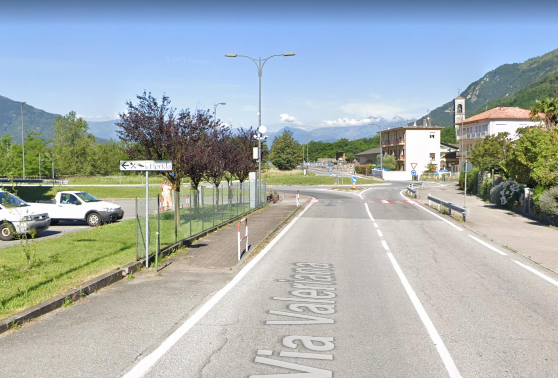 Impianto a S.P. 4 Km. 6+950/dx (Via Valeriana)  Mantello