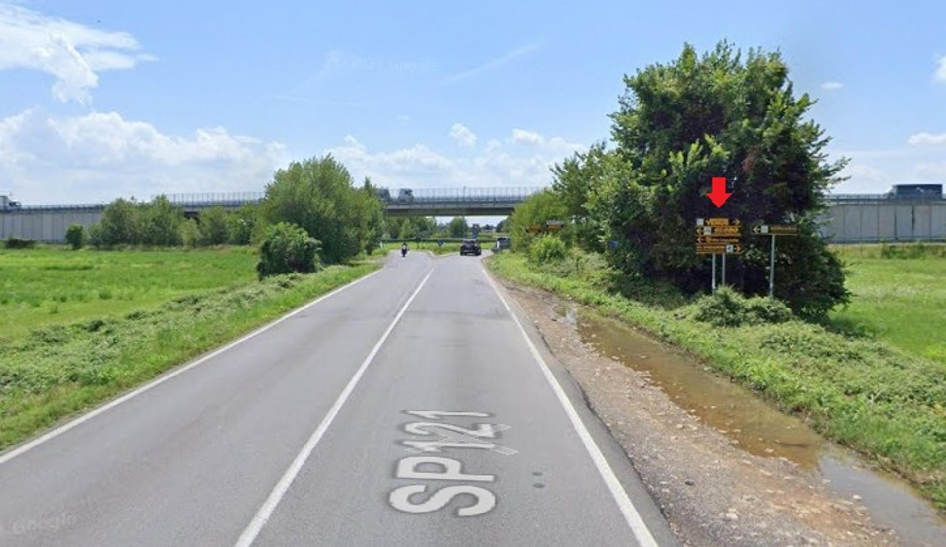 Impianto a S.P. 121 Km. 0+085/sx  Pioltello