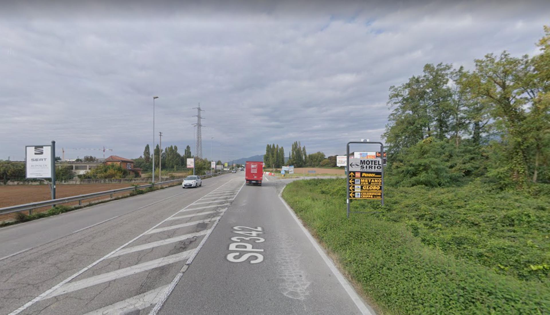 Impianto a S.S. 342 Km. 8+050/DX  Ponte San Pietro