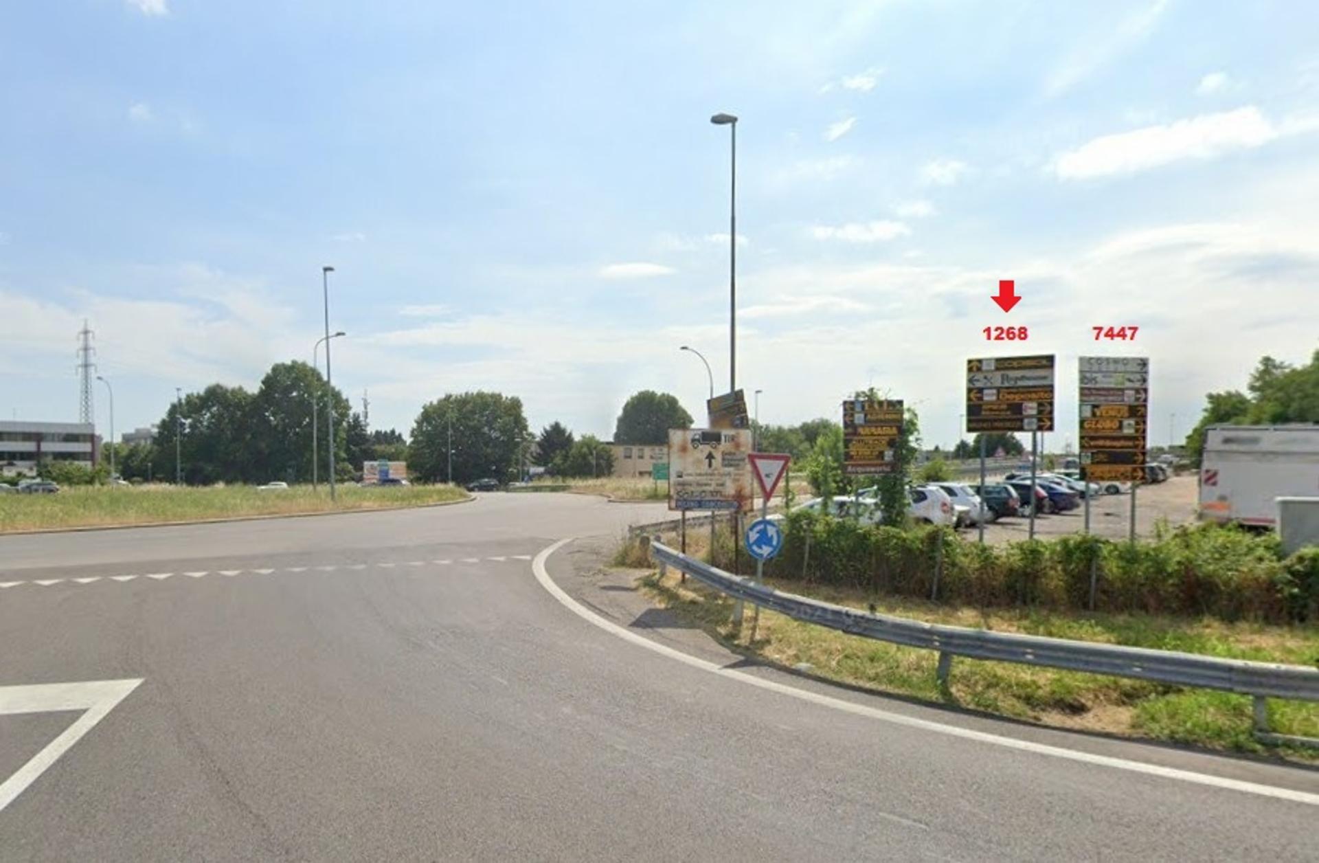 Impianto a Uscita Autostrada A4 direzione Venezia  Agrate Brianza