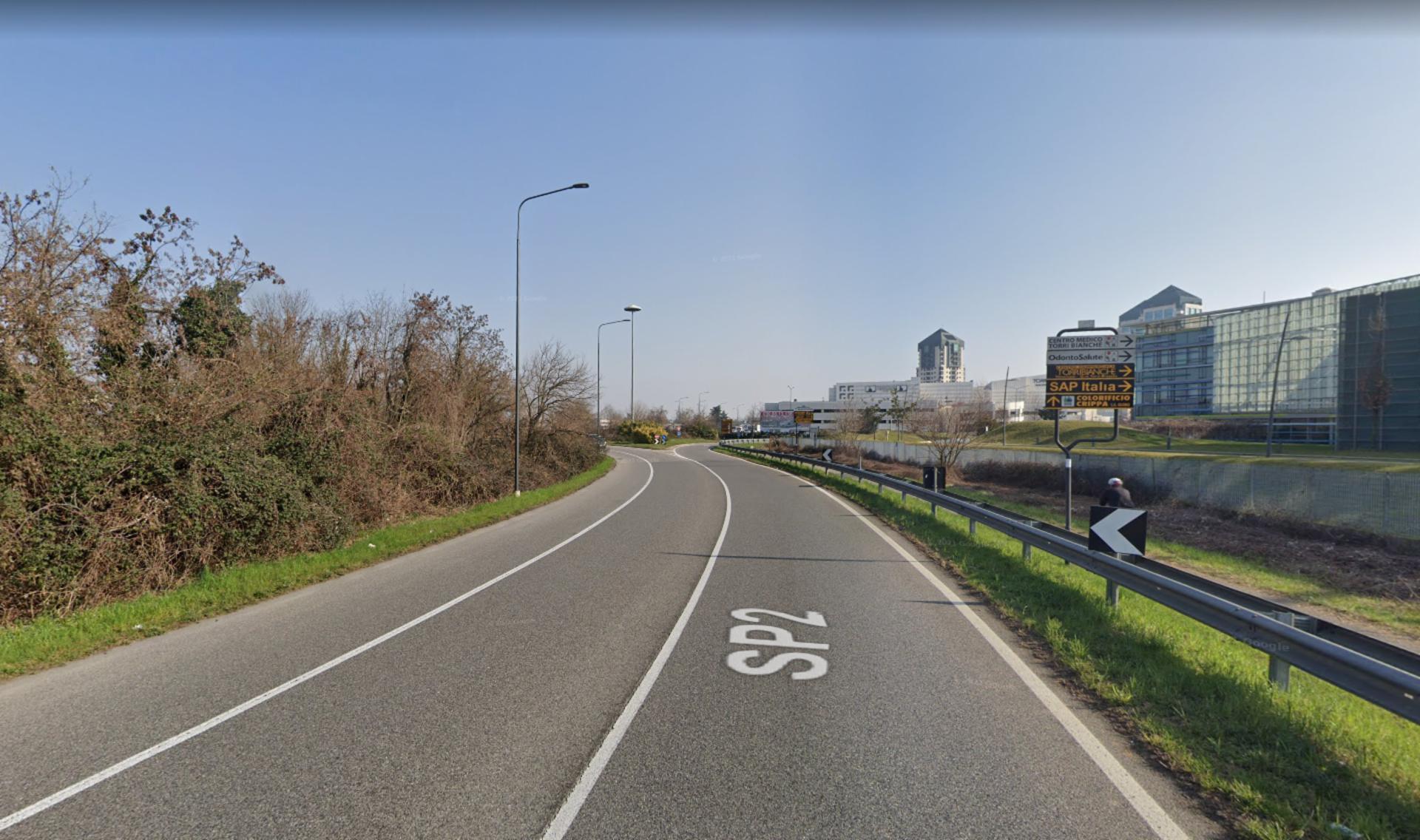 Impianto a S.P. 2 Km. 4+310/dx  Vimercate