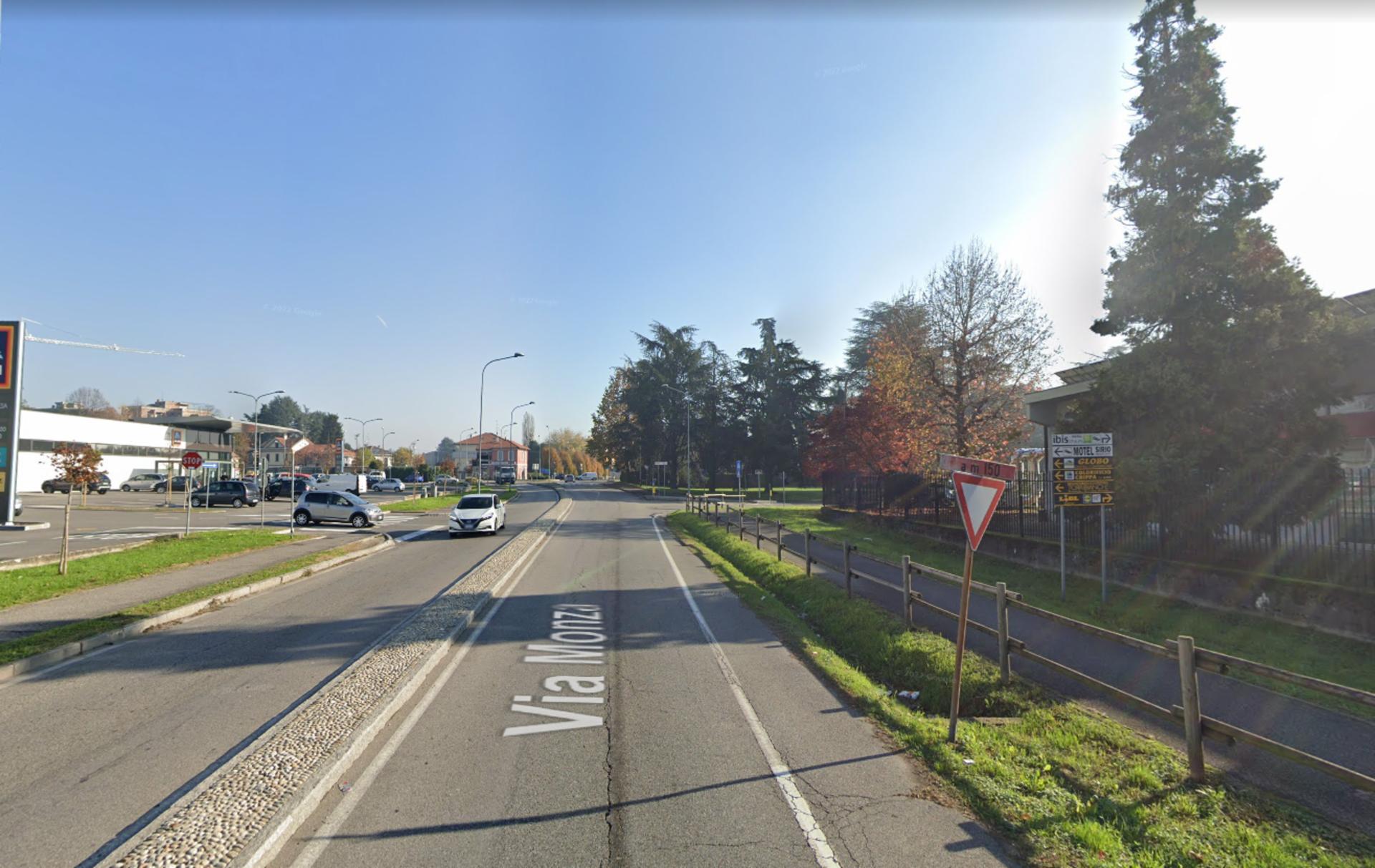 Impianto FRECCE / PREINSEGNE a Concorezzo, in zona McDonald's