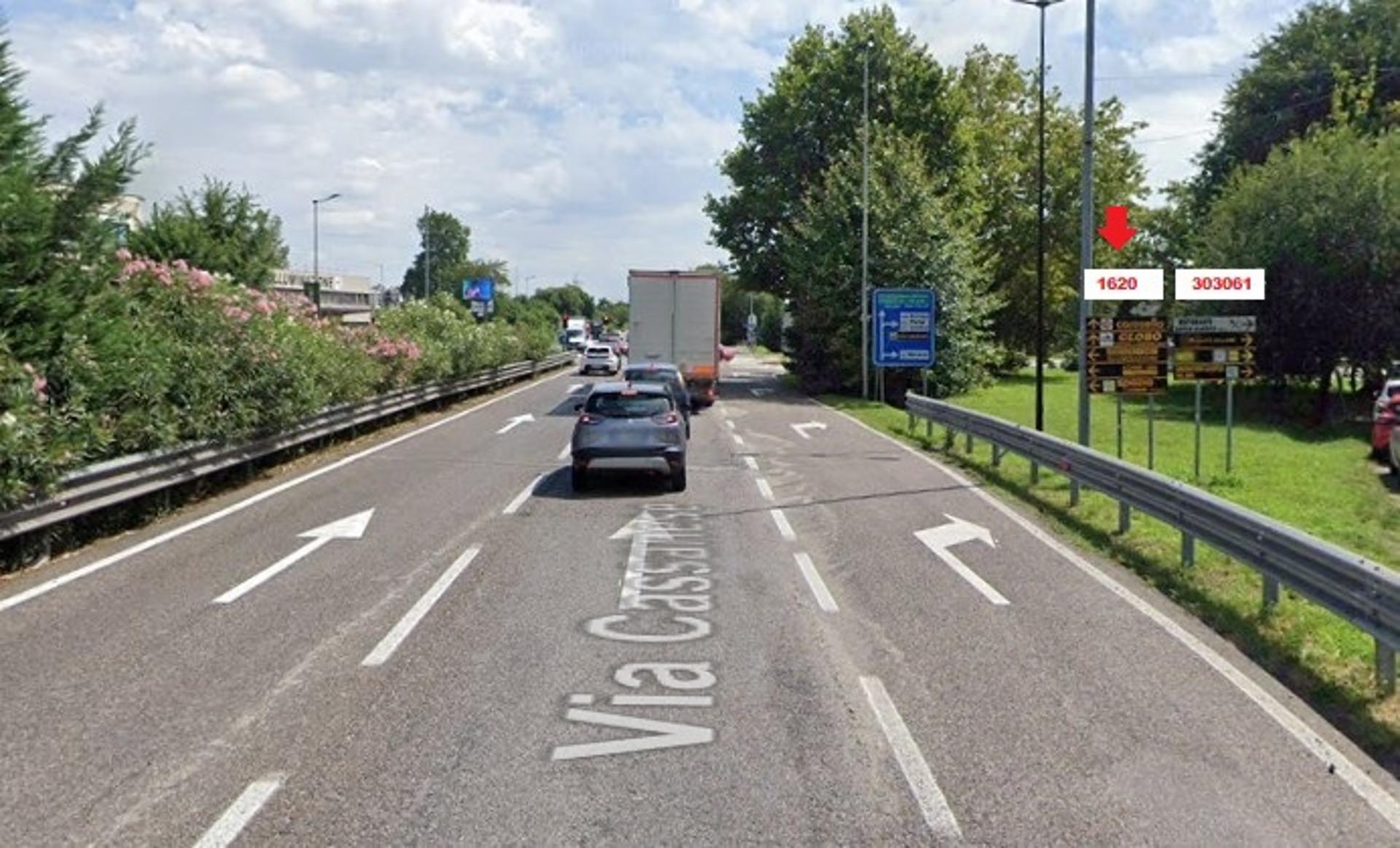 Impianto a S.P. 103 Km. 3+450/dx angolo Via Morandi  Segrate