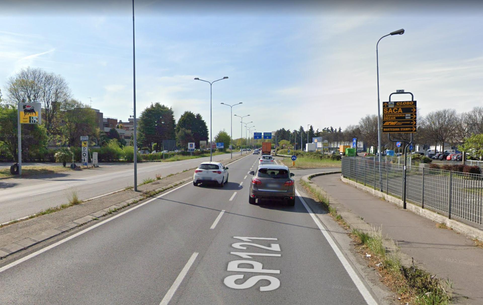 Impianto a S.P. 121 Km. 7+527/sx  Carugate