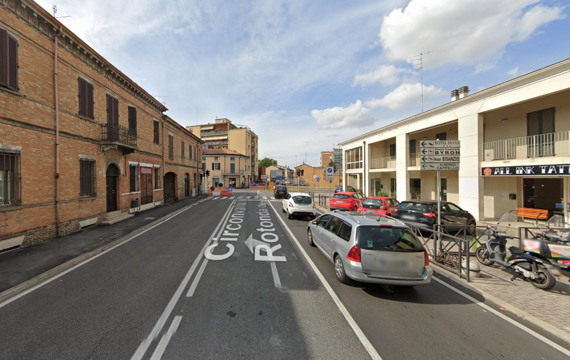Impianto a Circonvallazione alla Rotonda angolo Via S.Alberto  Ravenna