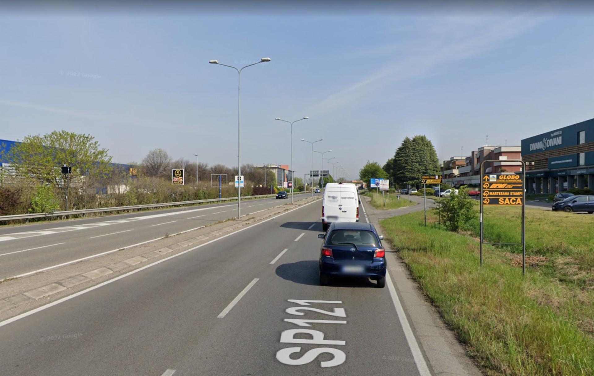 Impianto a S.P. 121 Km. 7+246/dx  Carugate