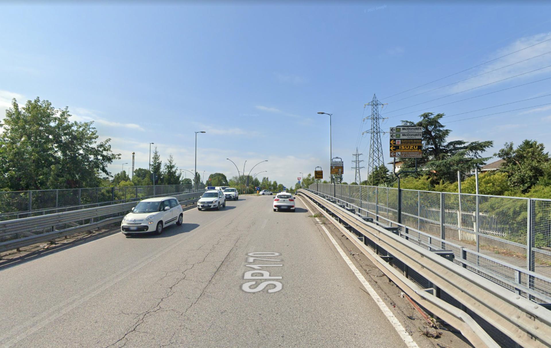 Impianto a S.P. 170 rotonda con S.P. 184  Capriate San Gervasio