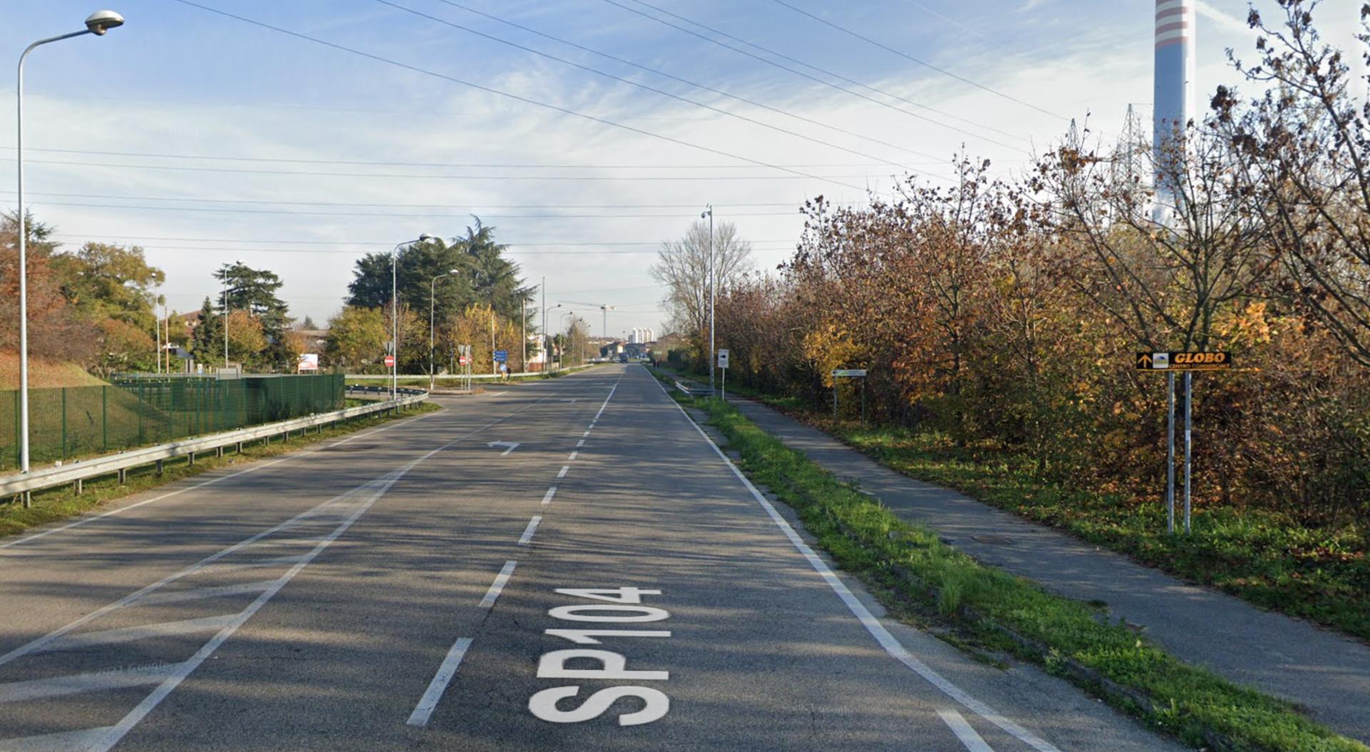 Impianto a S.P. 104 Km. 4+220/dx  Cassano d'Adda