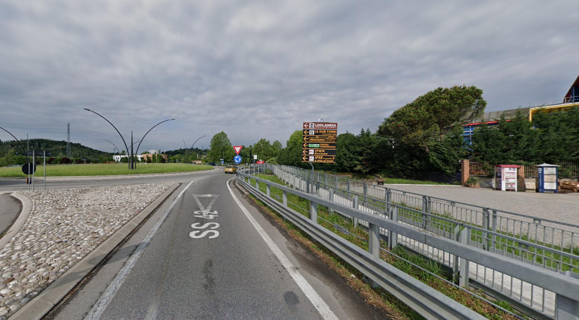 Impianto a S.S. 42 Km. 30+250/sx  Albano Sant'Alessandro