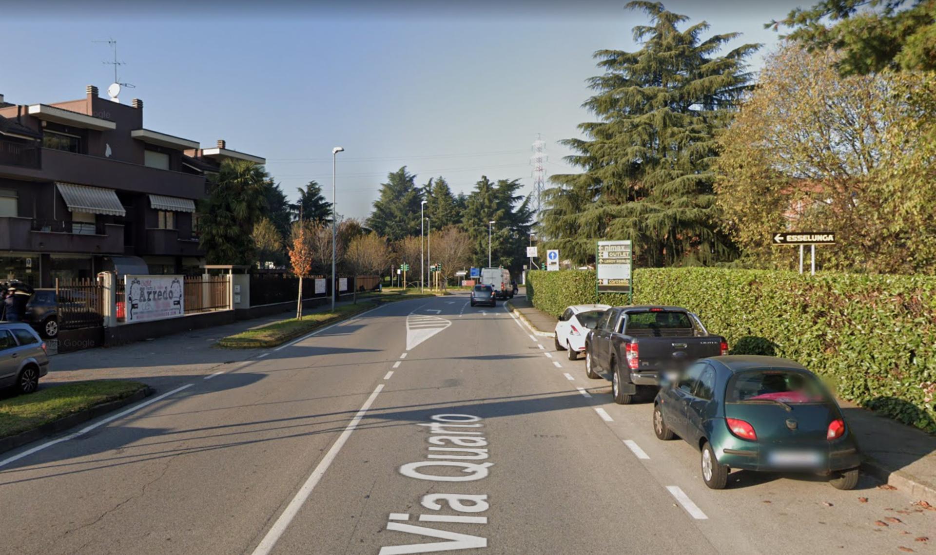 Impianto FRECCE / PREINSEGNE a Brugherio, in zona Conad