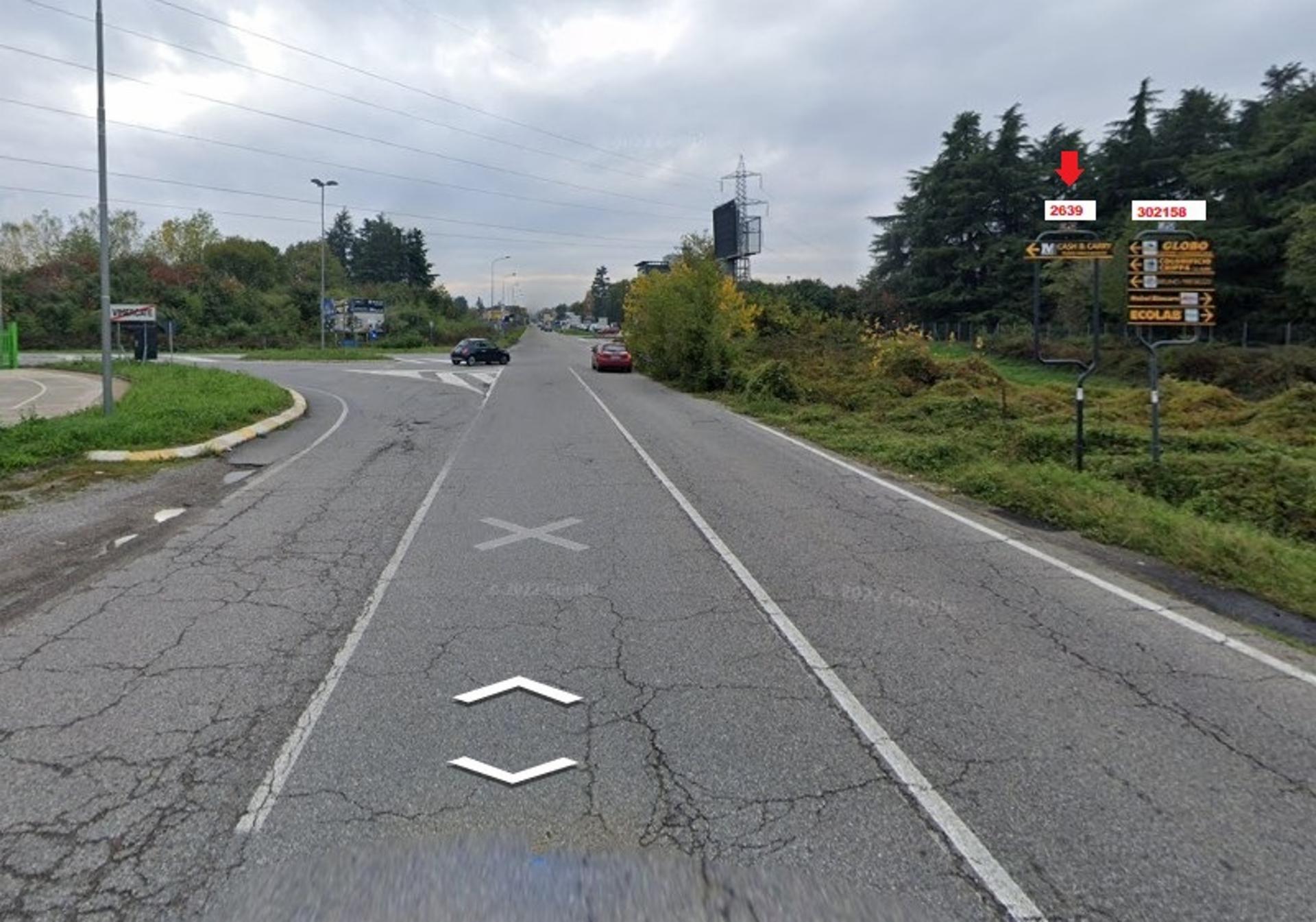 Impianto FRECCE / PREINSEGNE a Vimercate, in zona Outlet Marzotto