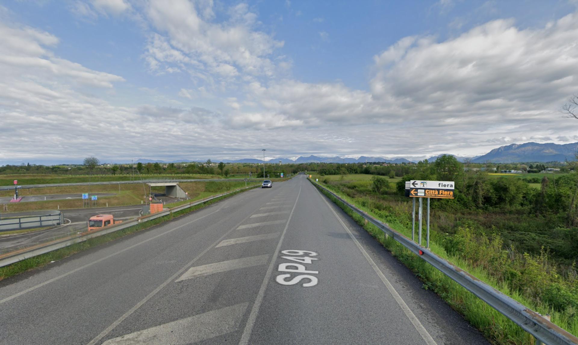 Impianto a S.P. 49 Km. 1+950/dx  Tavagnacco