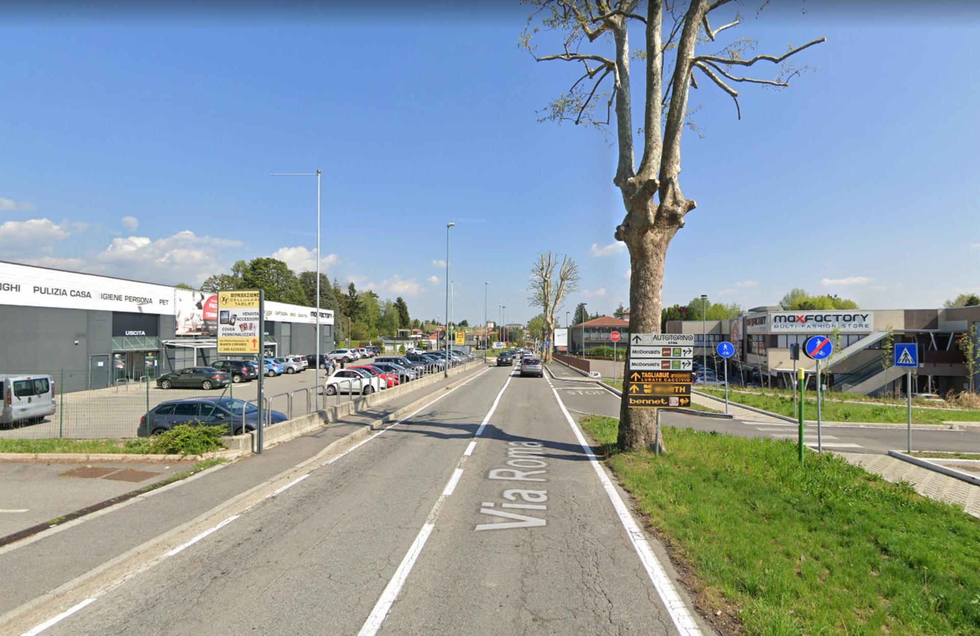 Impianto a S.S. 342 Km. 71+300/sx  Olgiate Comasco