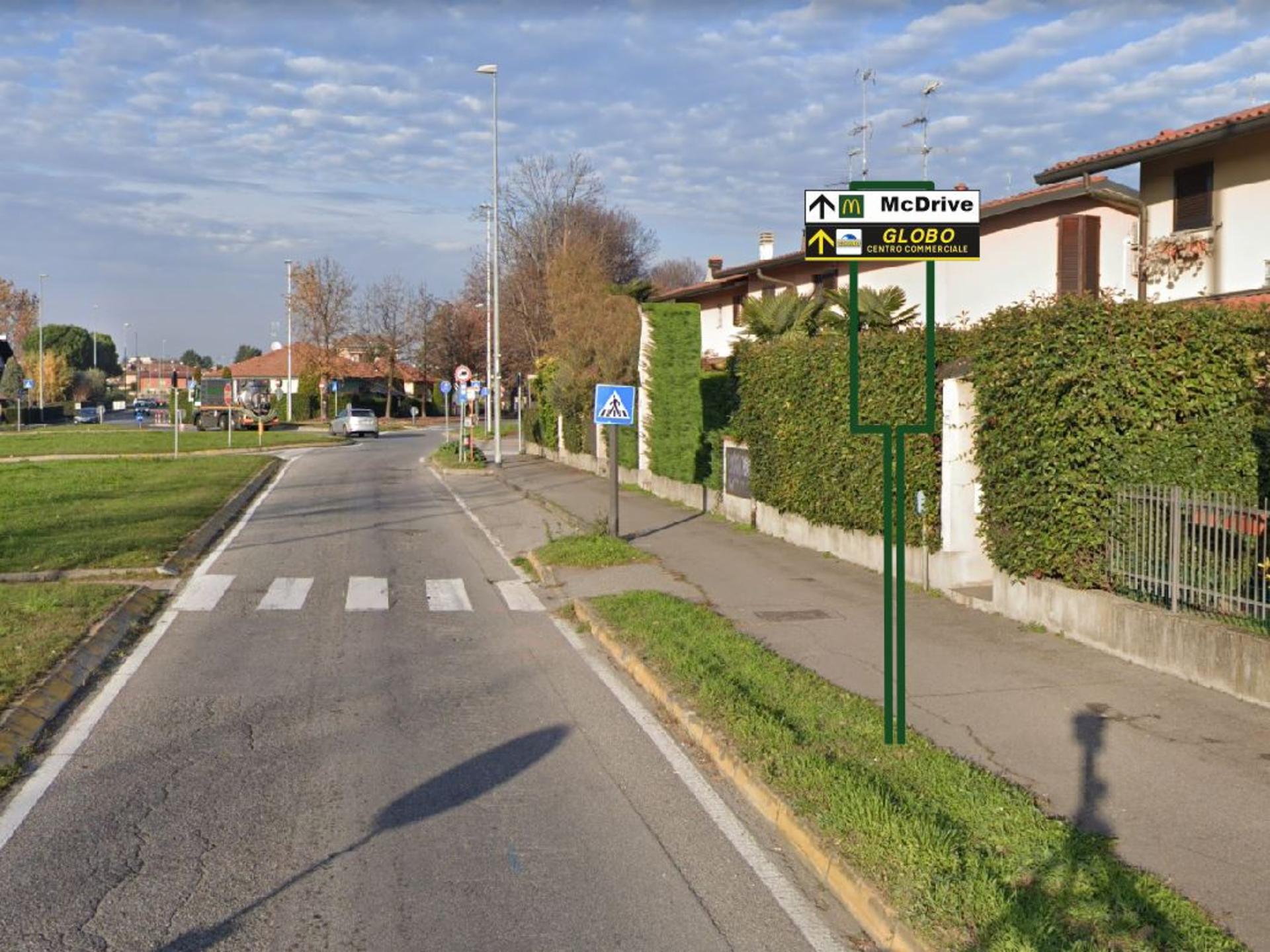 Impianto a S.P. 104 prima di Via Pola  Cassano d'Adda