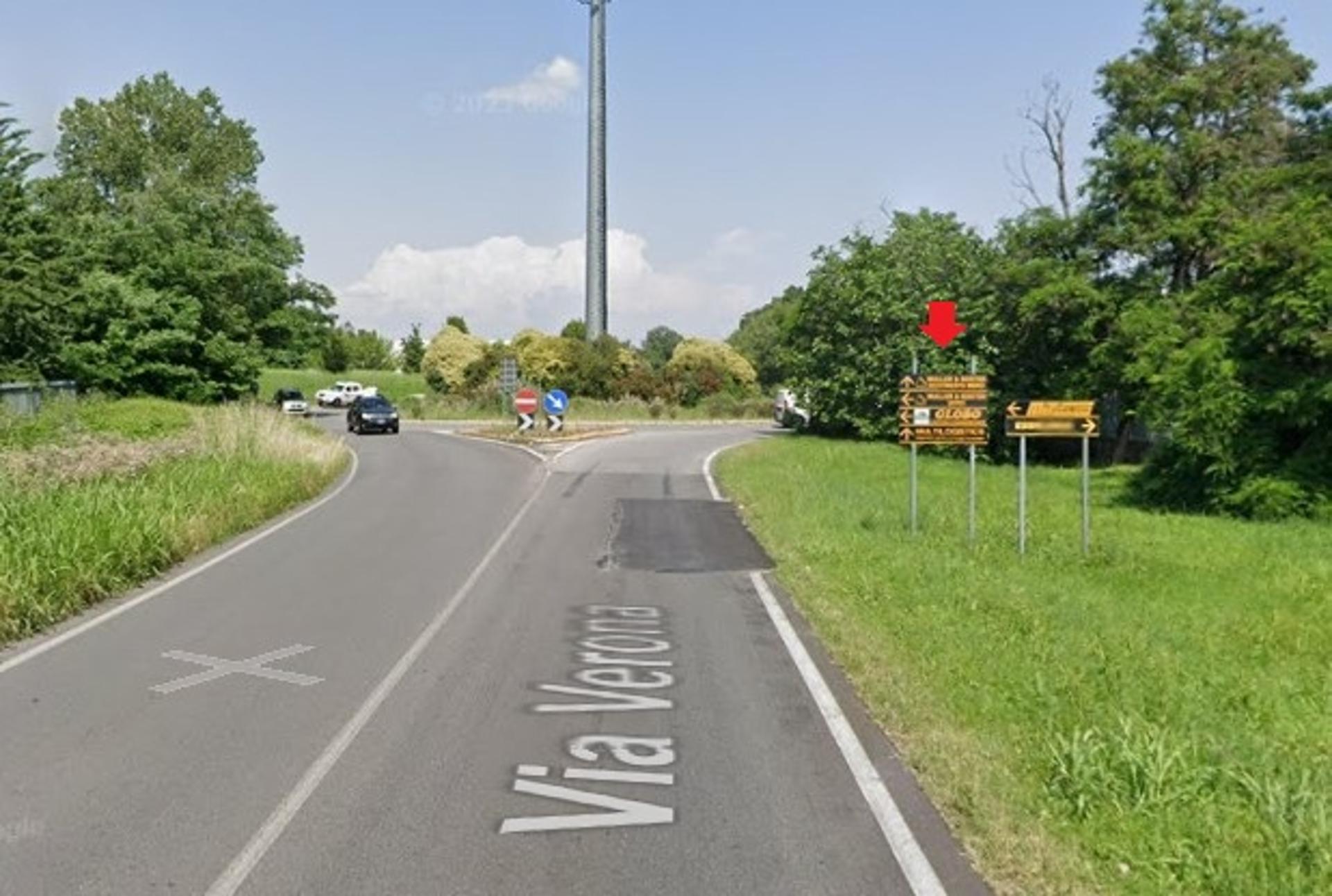 Impianto a Nuova Bretella angolo Via Giovanni XXIII  Liscate