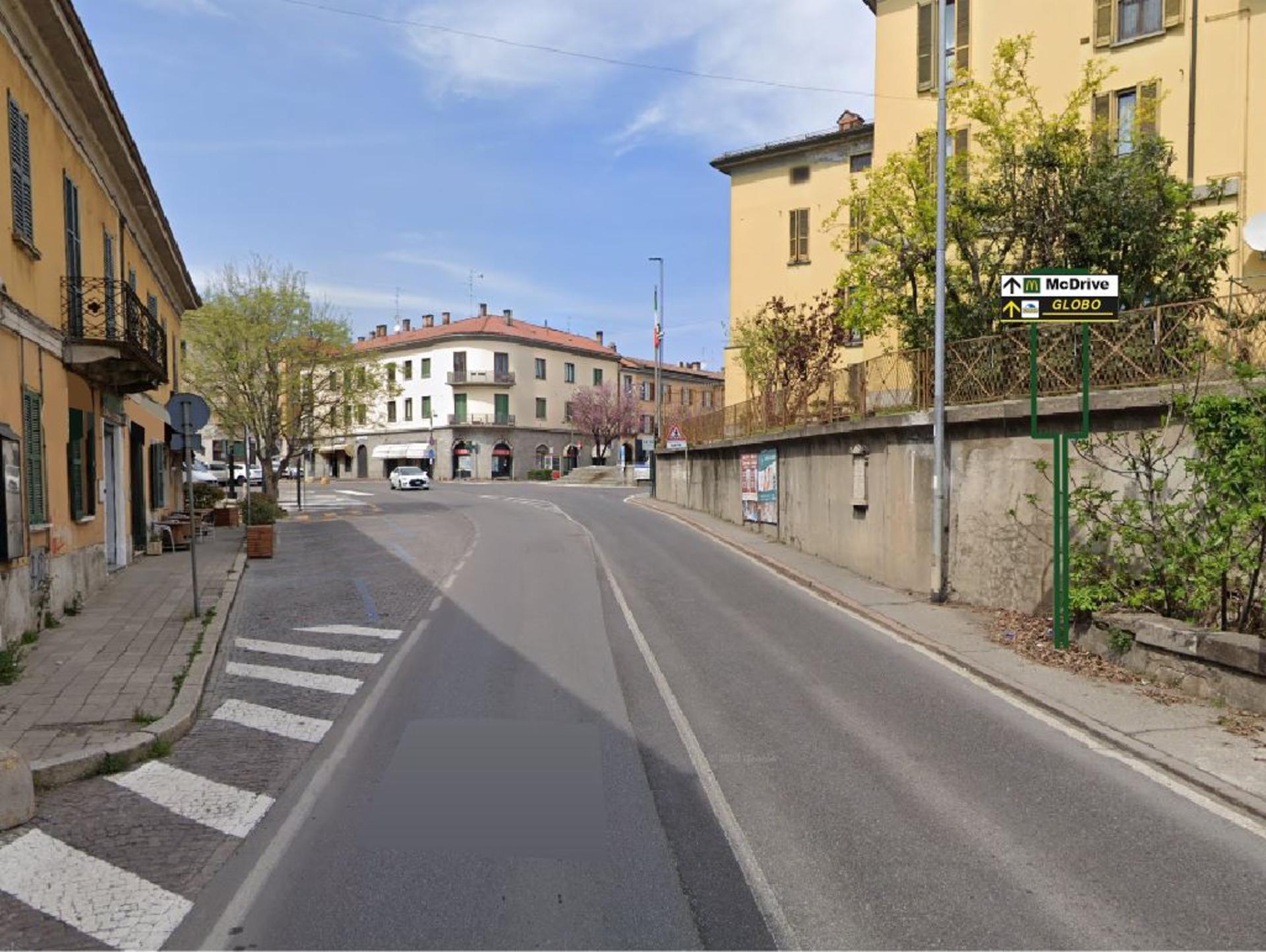Impianto a VIA Isola Ponti angolo Via Piazza Garibaldi1  Cassano d'Adda