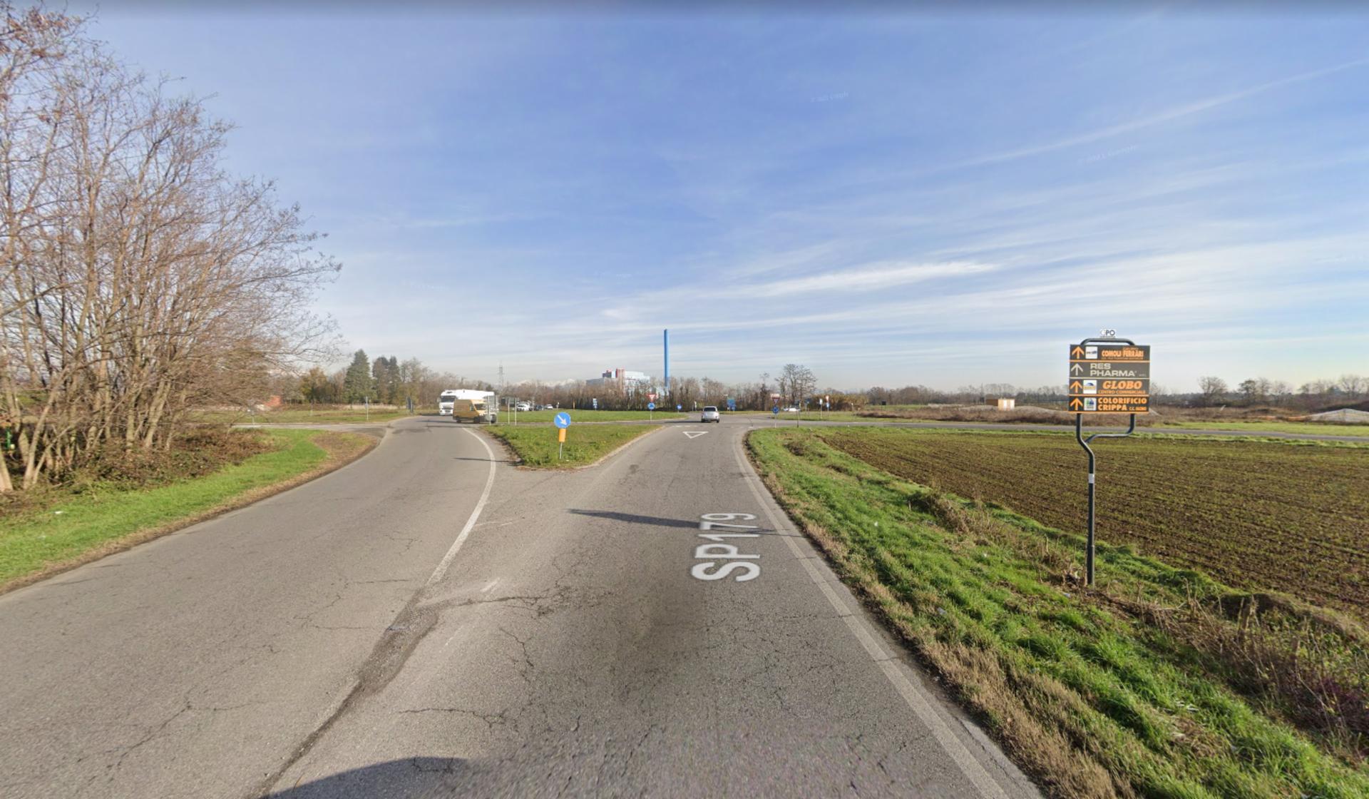 Impianto a S.P. 179 Km. 6+850/dx  Pozzo d'Adda