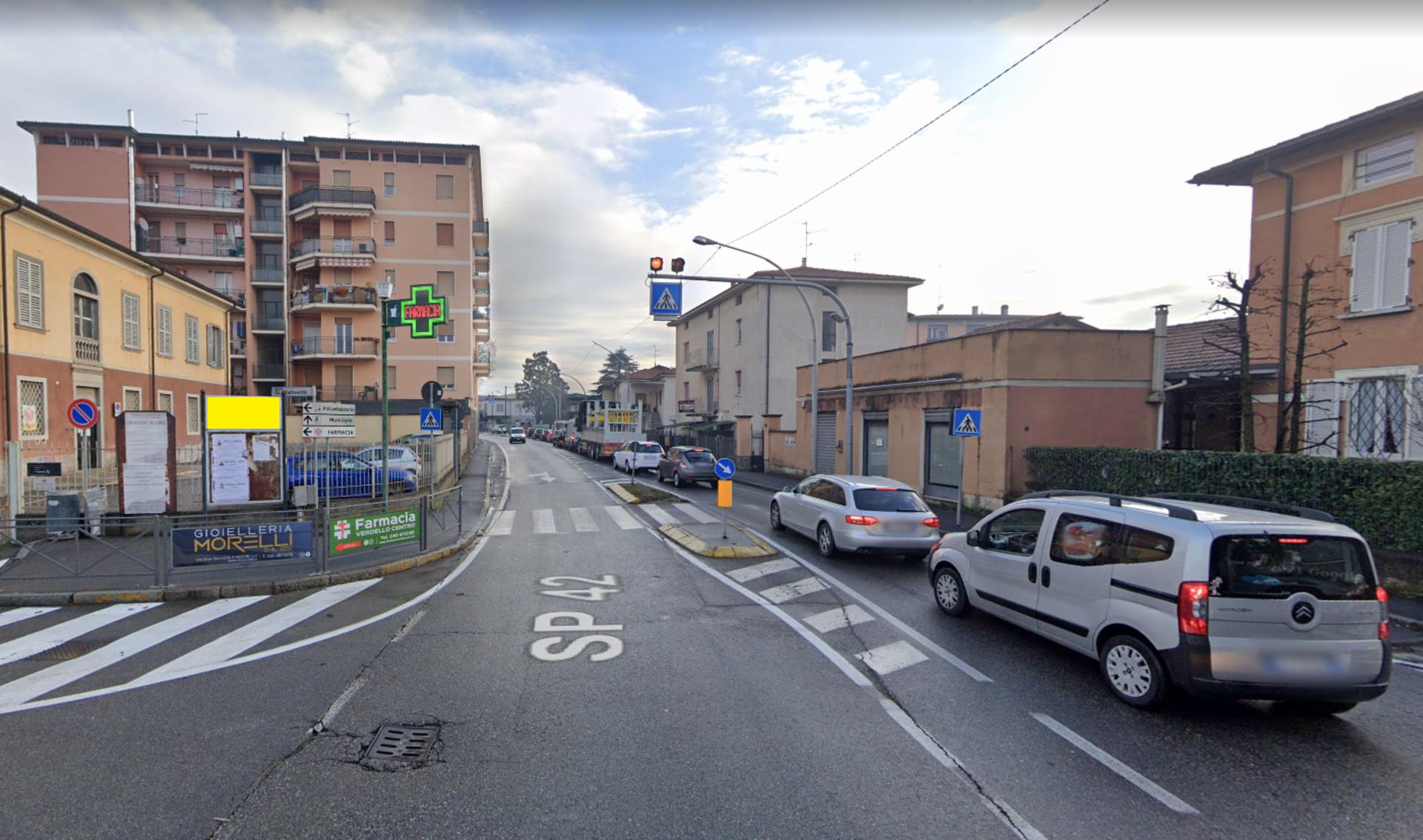 Impianto TABELLA a Verdello, in zona Bar Sole