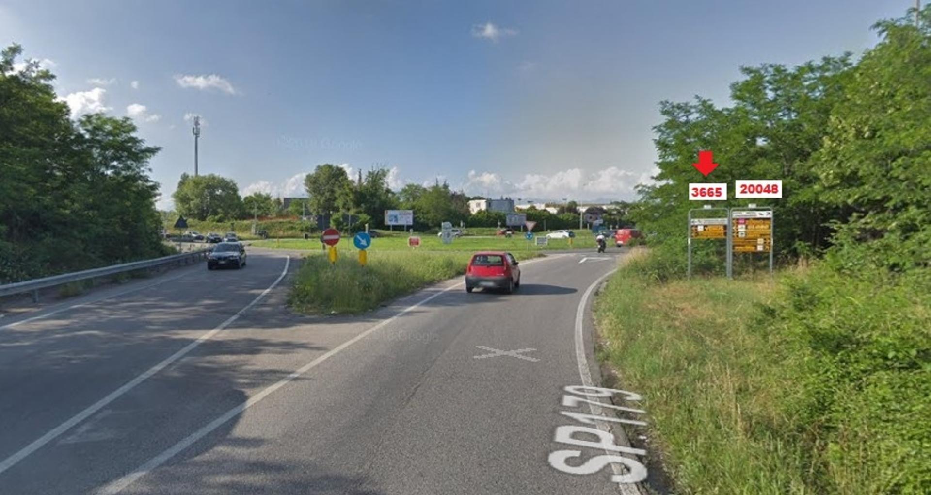 Impianto a S.P. 179 Km. 7+504/dx  Trezzo sull'Adda