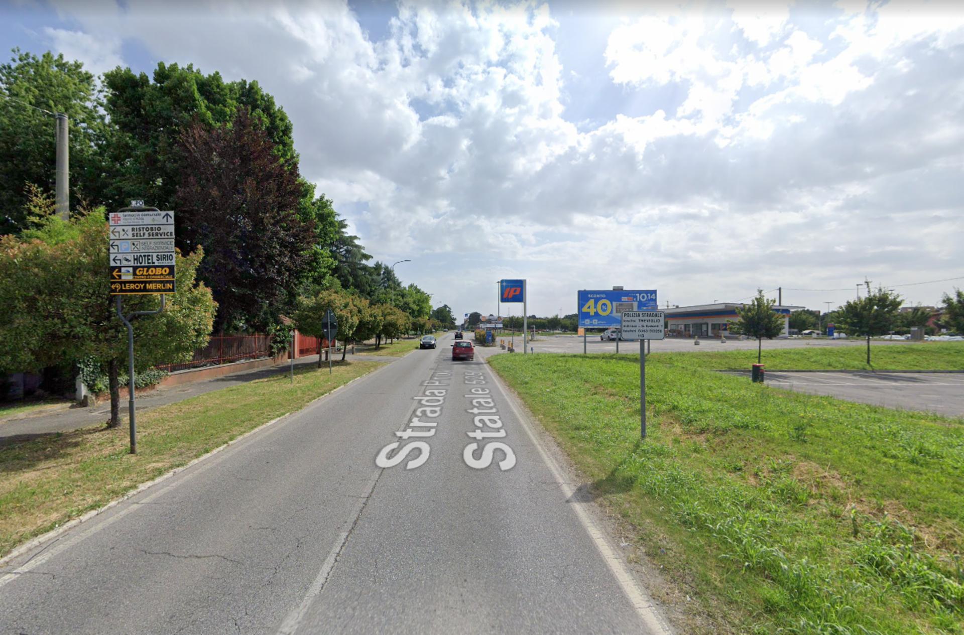 Impianto a S.S. 525 Km. 17+960/dx  Vaprio d'Adda