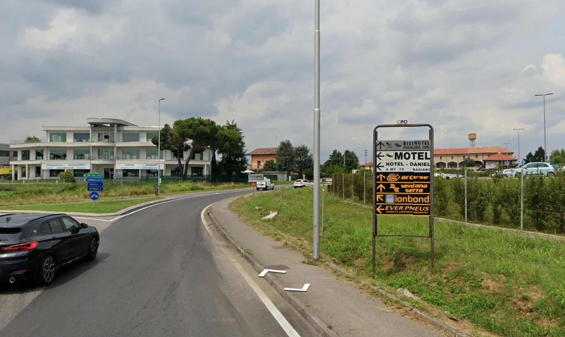 Impianto a S.P. 207 Km. 1+300/dx  Basiano