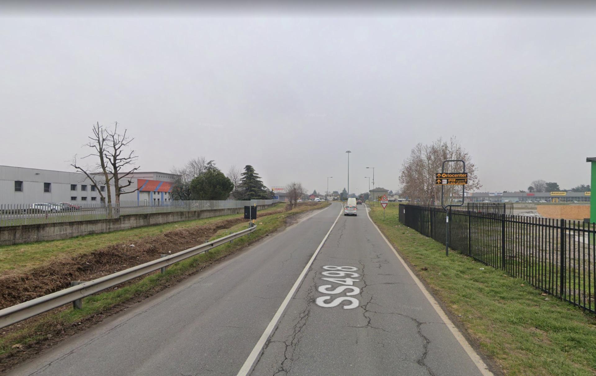 Impianto a S.P. ex S.S.. 498 Km. 12+230/sx  Ghisalba