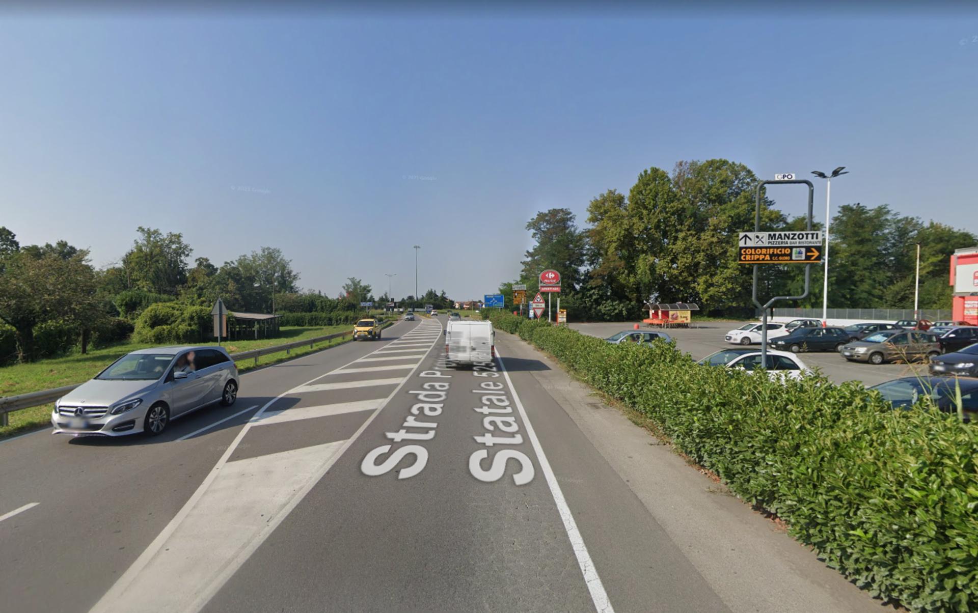 Impianto a S.S. 525 Km. 10+450/dx  Osio Sotto