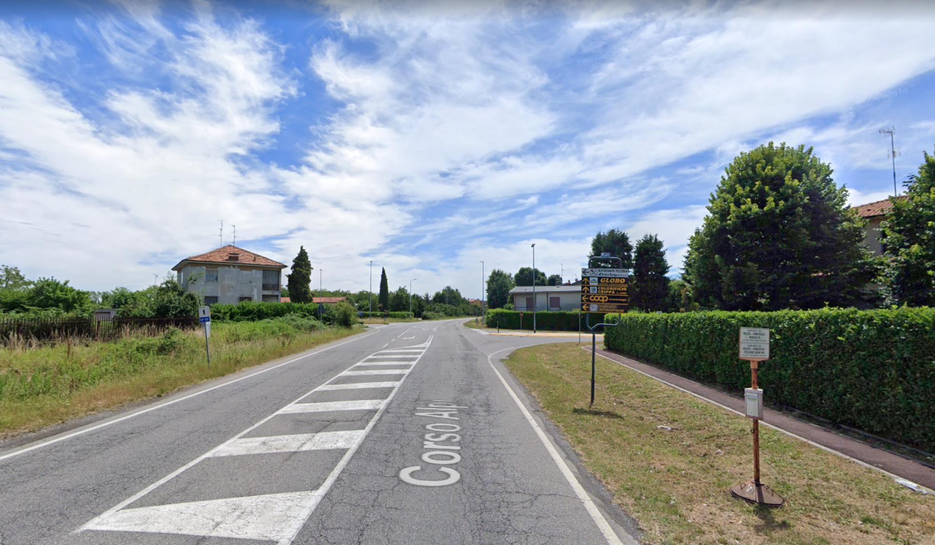 Impianto a S.P. 177 Km. 1+000/sx (Corso Alpi)  Bellusco