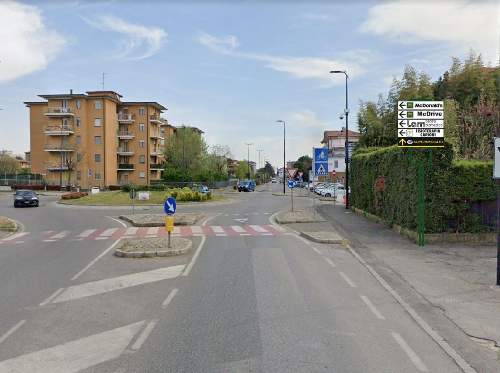 Impianto a S.P. 11 rotatoria con Via Marconi  Cassano d'Adda