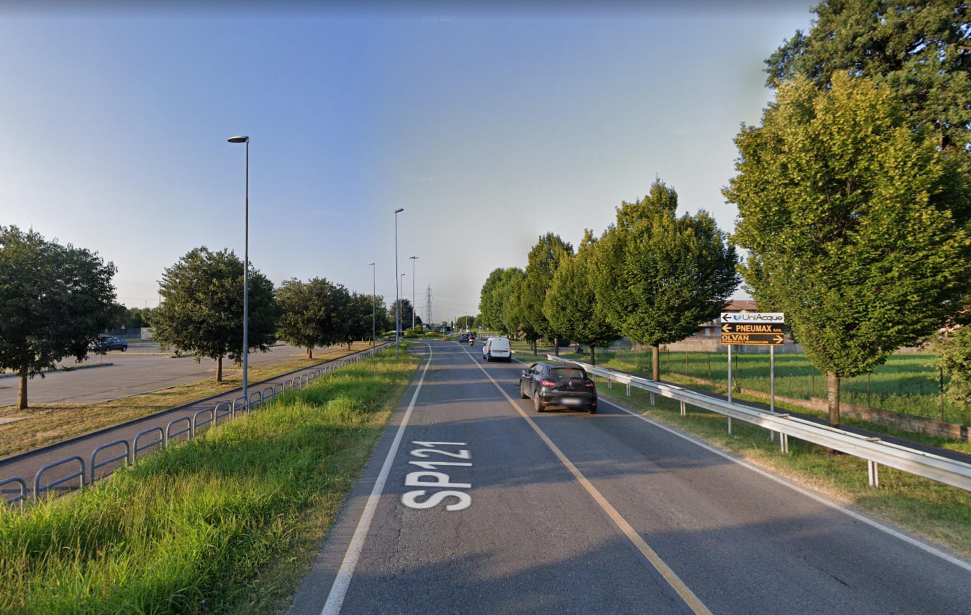 Impianto a S.P. 121 Km. 4+715/dx  Lurano
