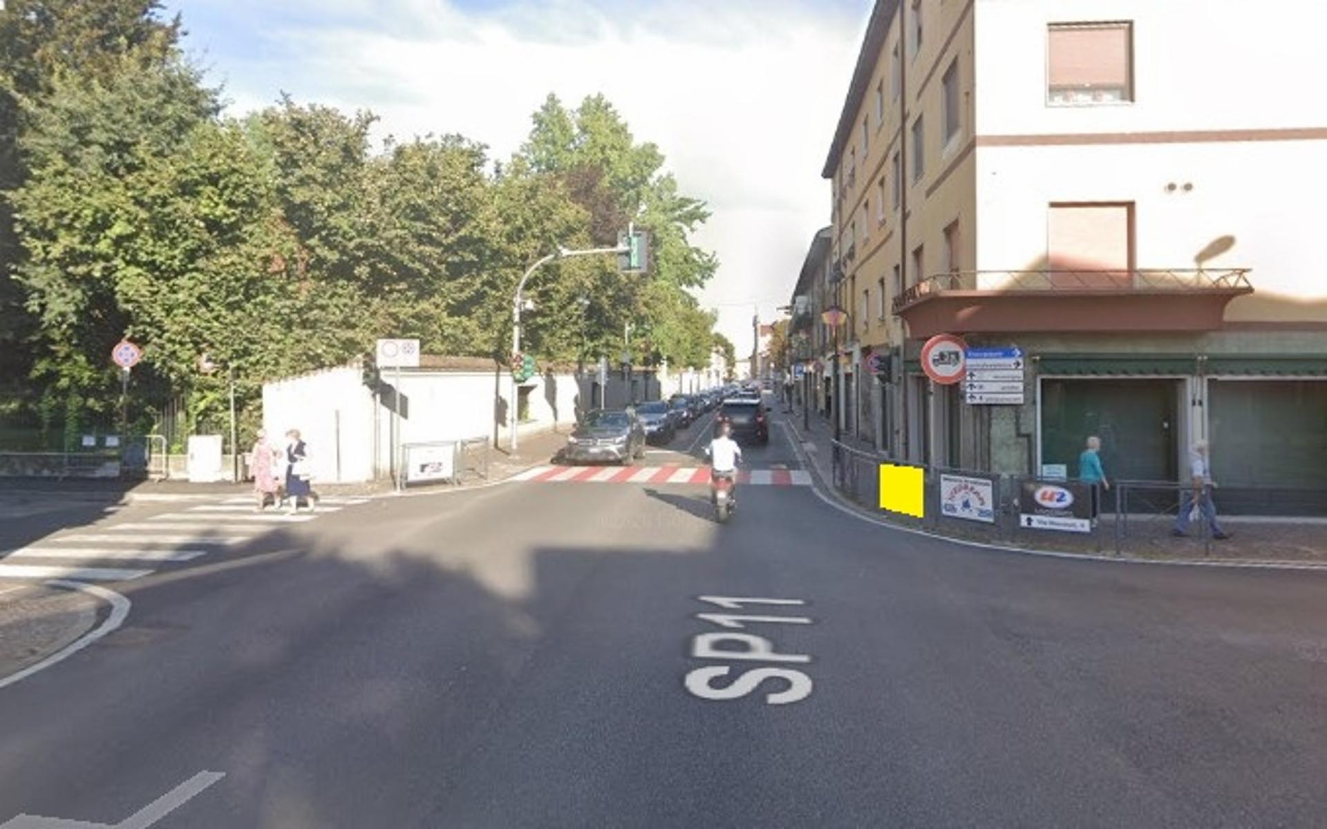 Impianto TRANSENNA a Cassano d'Adda, in zona Star Kebab